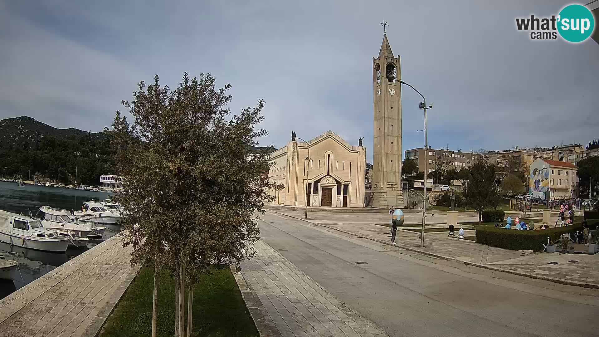 Webcam Ploče | Fesselnde Ausblicke auf Riva und die Kathedrale