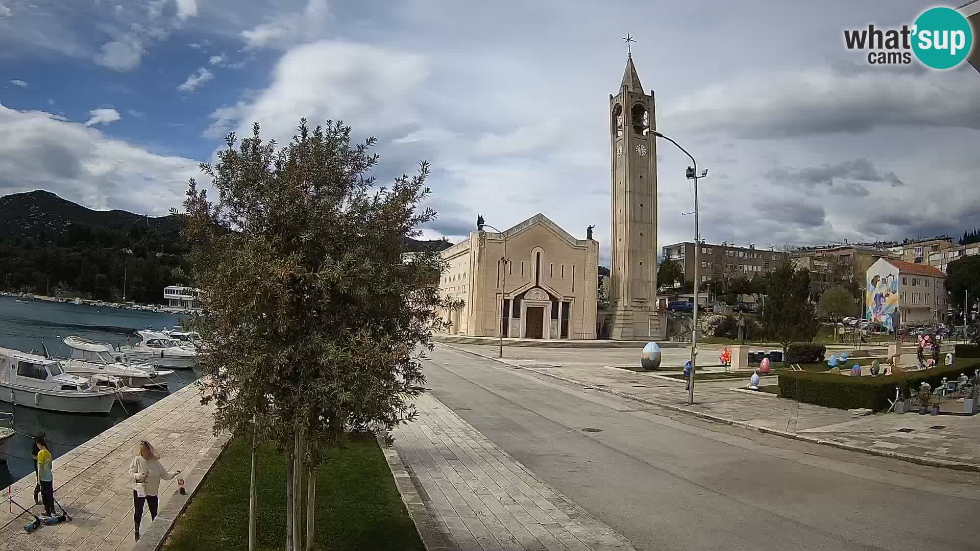 Ploče live Webcam | Accattivanti vedute della Riva e della Cattedrale