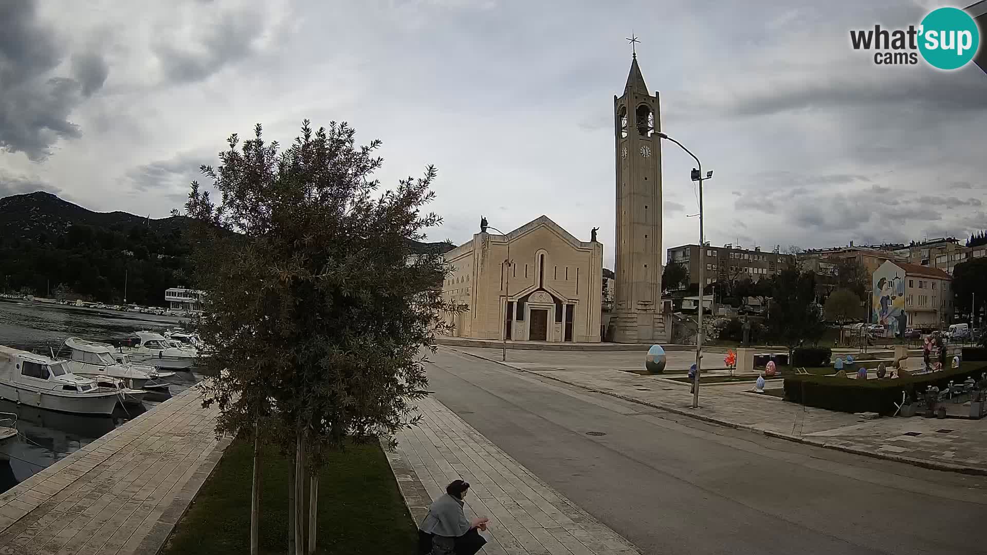 Spletna kamera Ploče | Osupljiv pogled na Rivo in katedralo