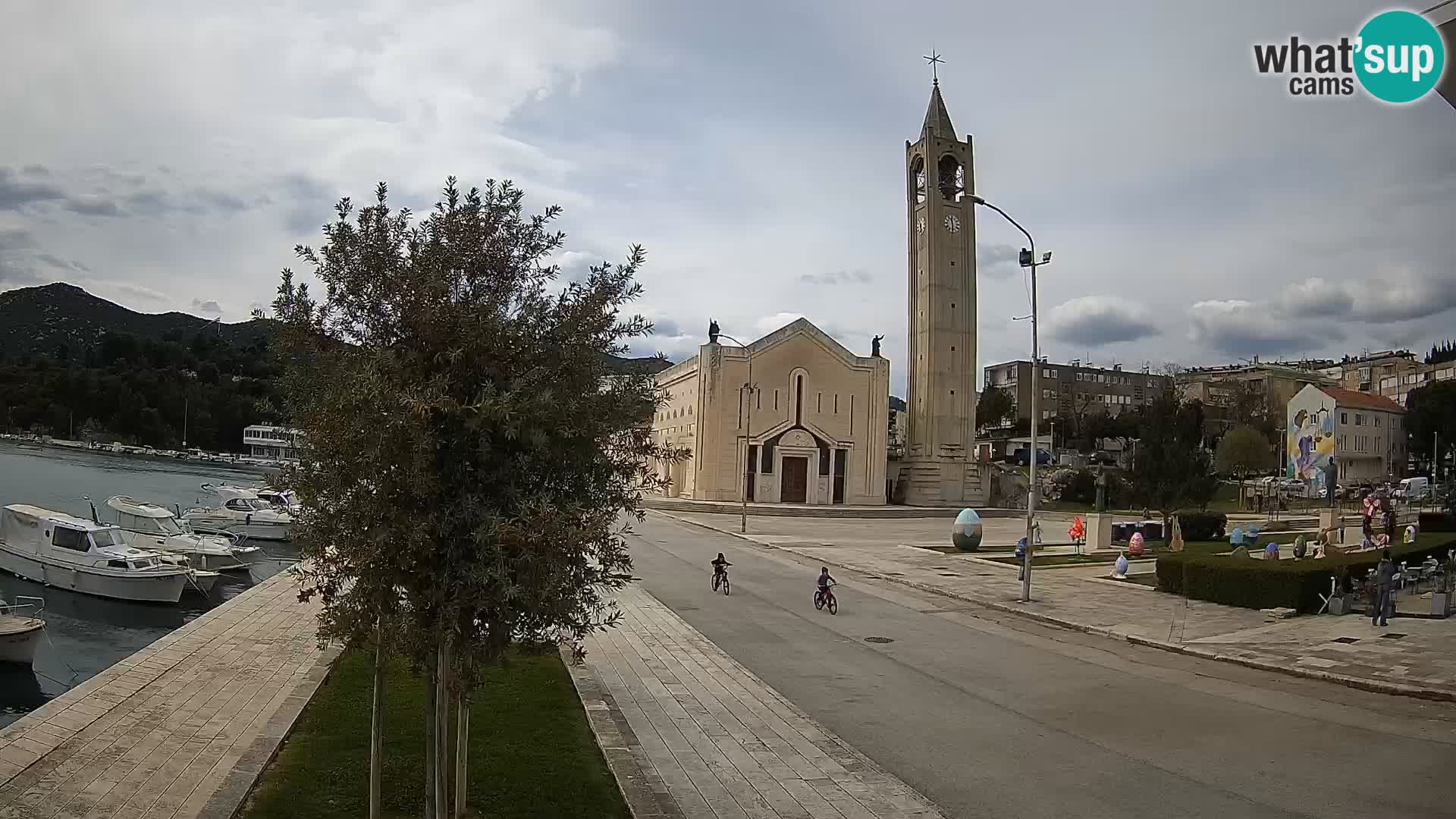 Livecam Ploce | Vues captivantes sur Riva et la cathédrale