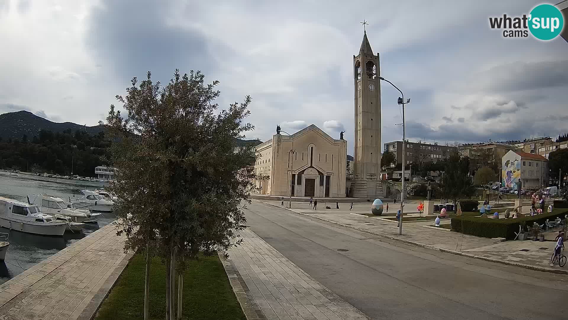 Webcam Ploče | Fesselnde Ausblicke auf Riva und die Kathedrale