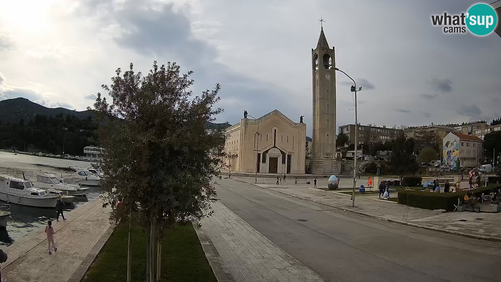 Livecam Ploce | Vues captivantes sur Riva et la cathédrale