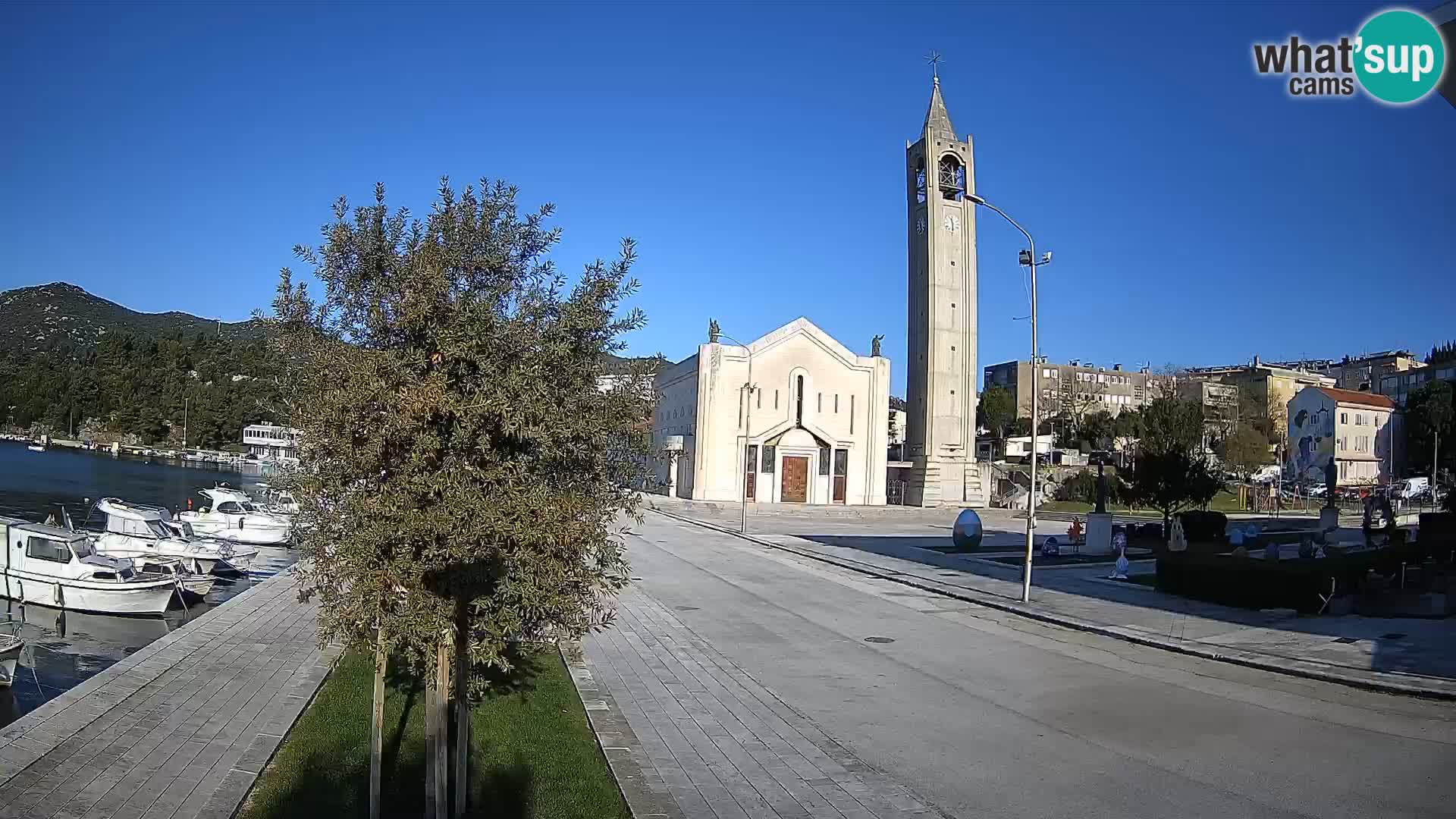 Livecam Ploce | Vues captivantes sur Riva et la cathédrale