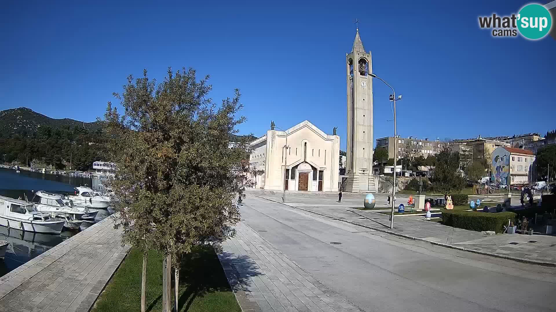 Webcam Ploče | Fesselnde Ausblicke auf Riva und die Kathedrale