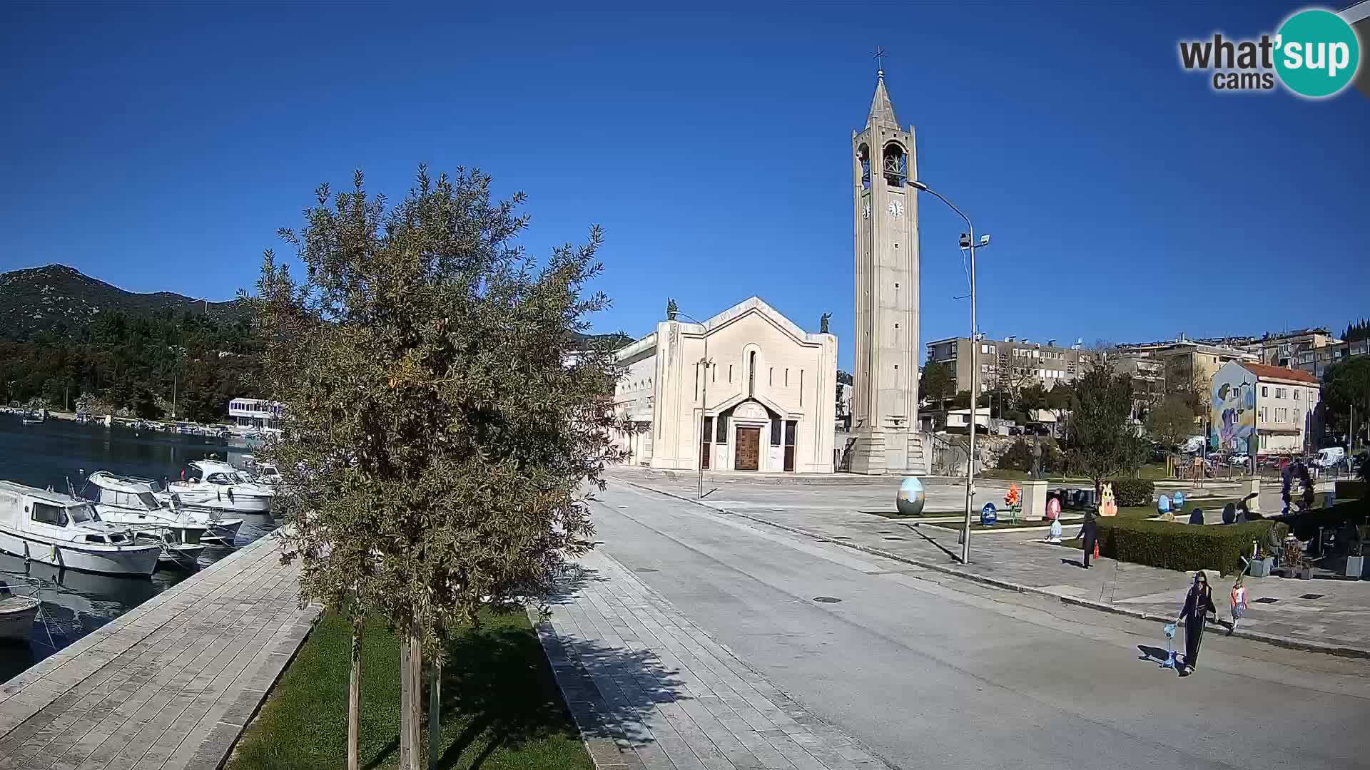 Webcam Ploče | Fesselnde Ausblicke auf Riva und die Kathedrale