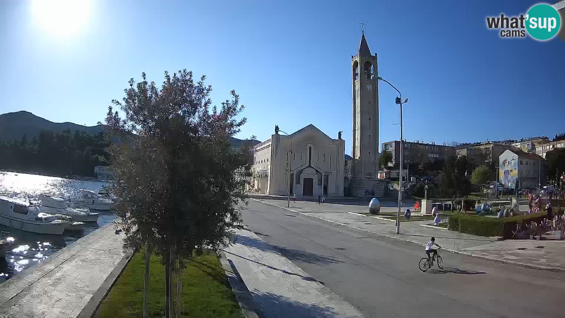 Webcam Ploče | Fesselnde Ausblicke auf Riva und die Kathedrale