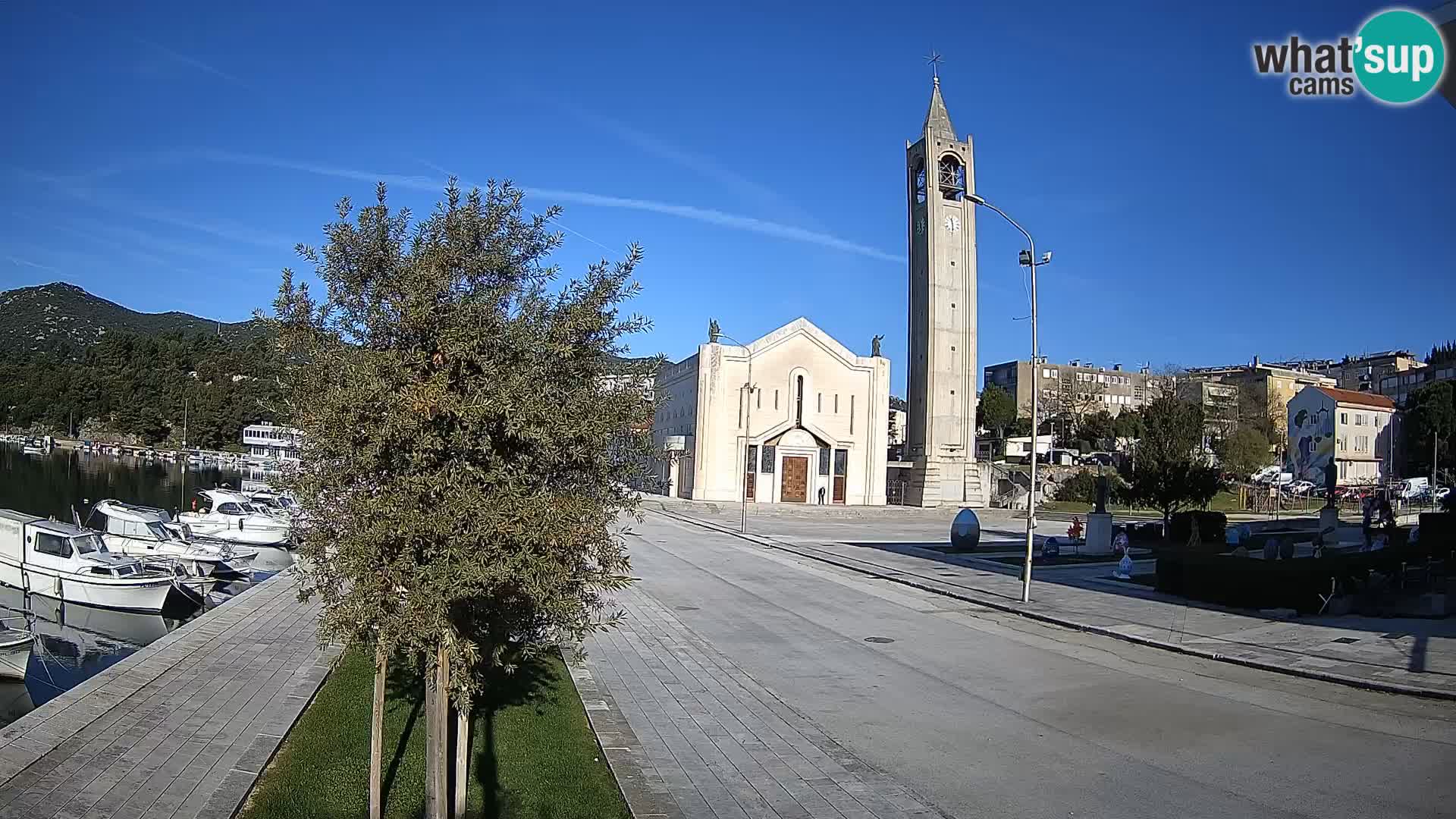 Spletna kamera Ploče | Osupljiv pogled na Rivo in katedralo