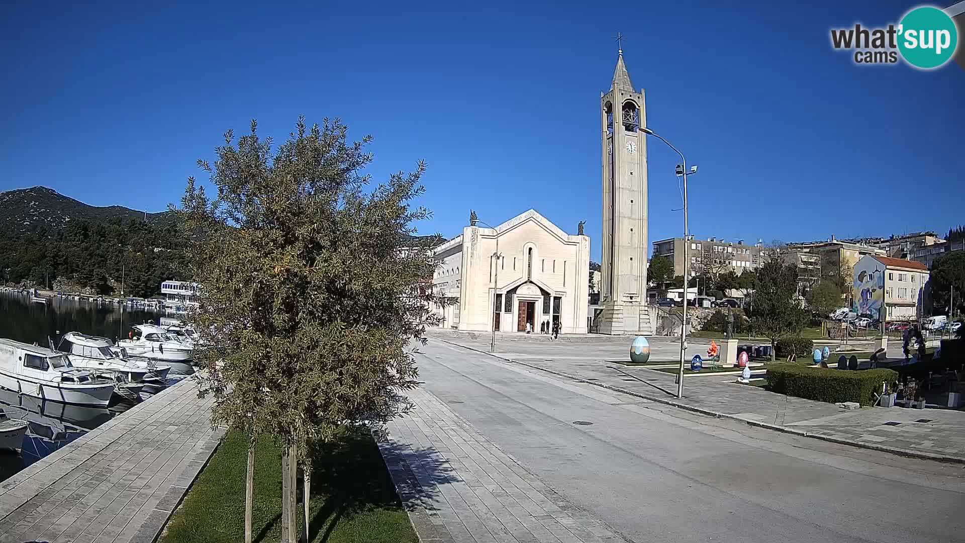 Web kamera Ploče | Očaravajući pogled na Rivu i Katedralu