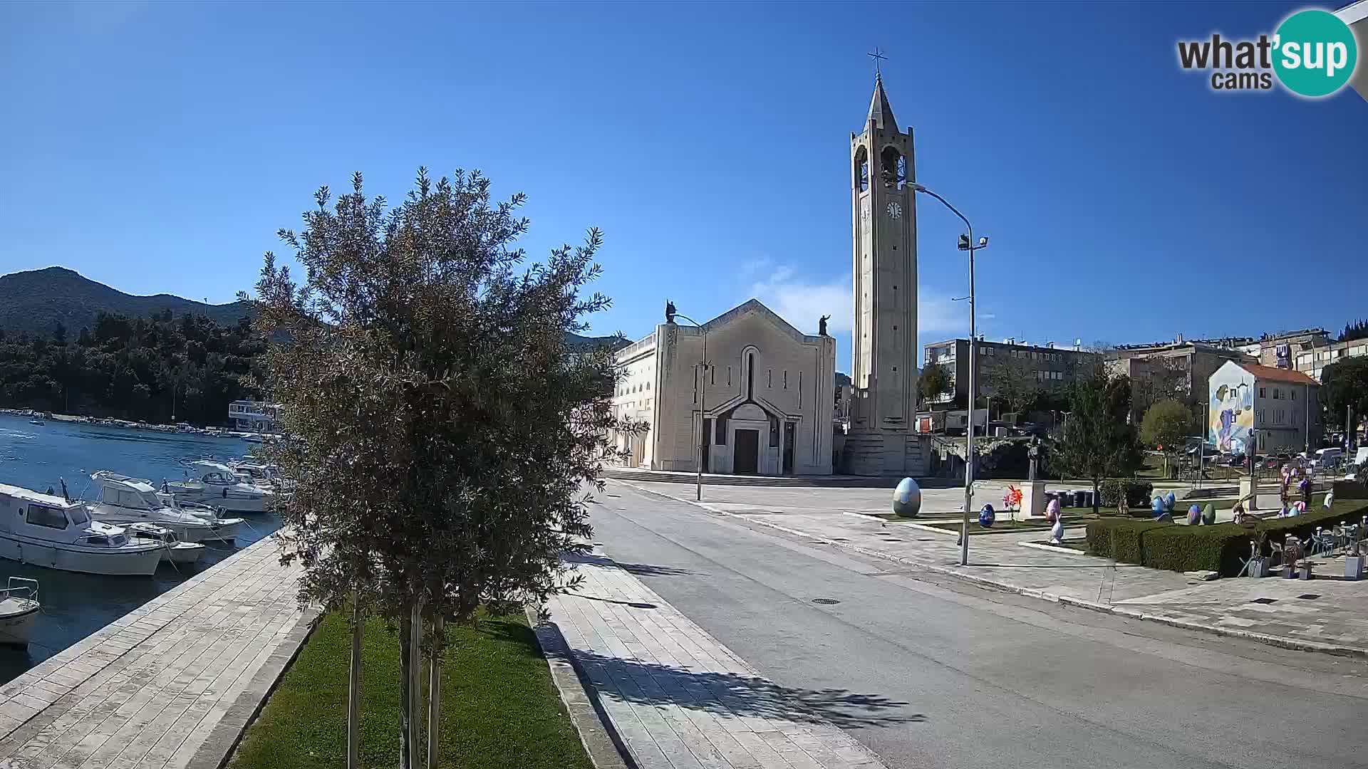 Ploče Cámara web | Vistas cautivadoras de Riva y la Catedral