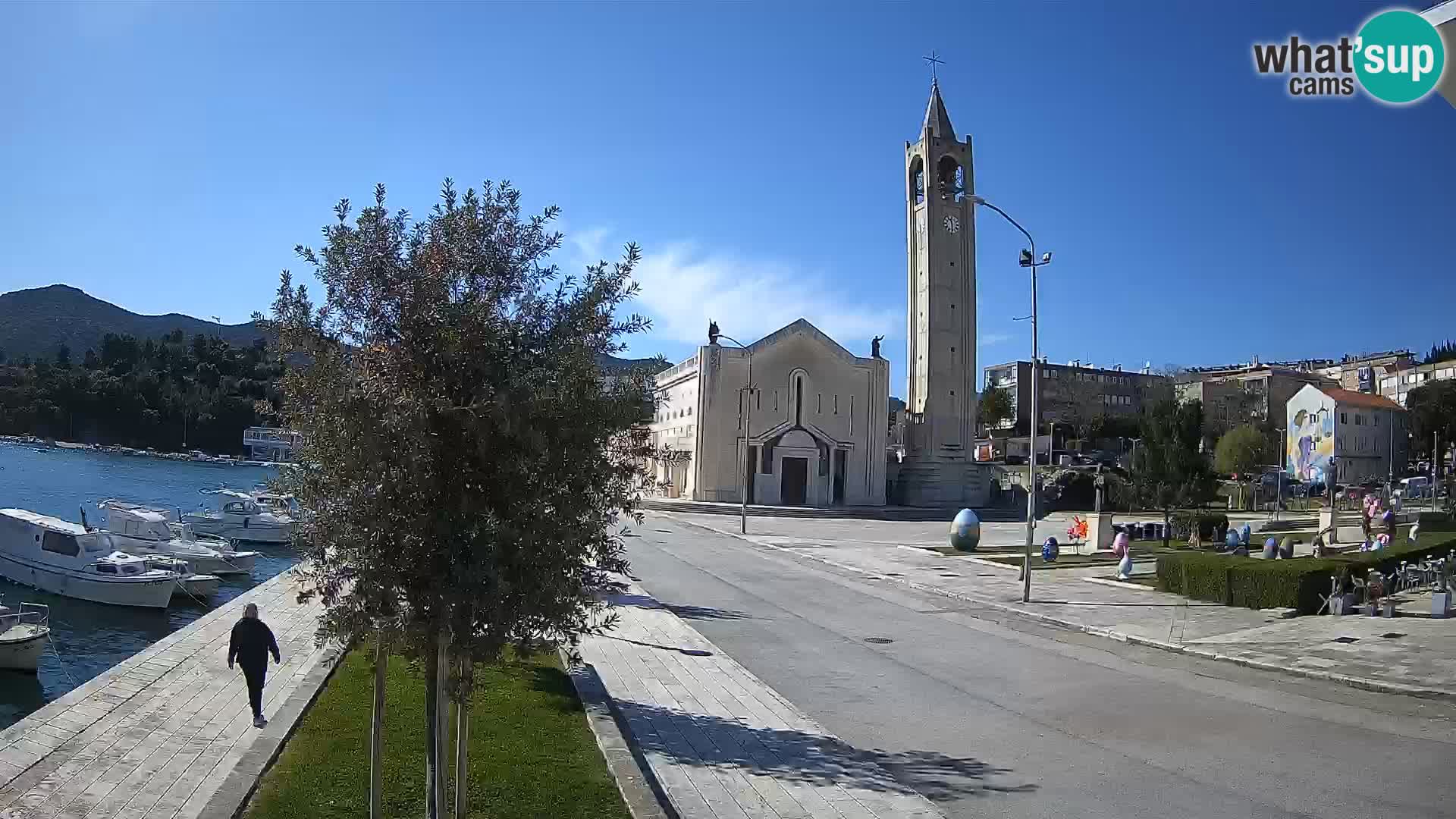 Web kamera Ploče | Očaravajući pogled na Rivu i Katedralu