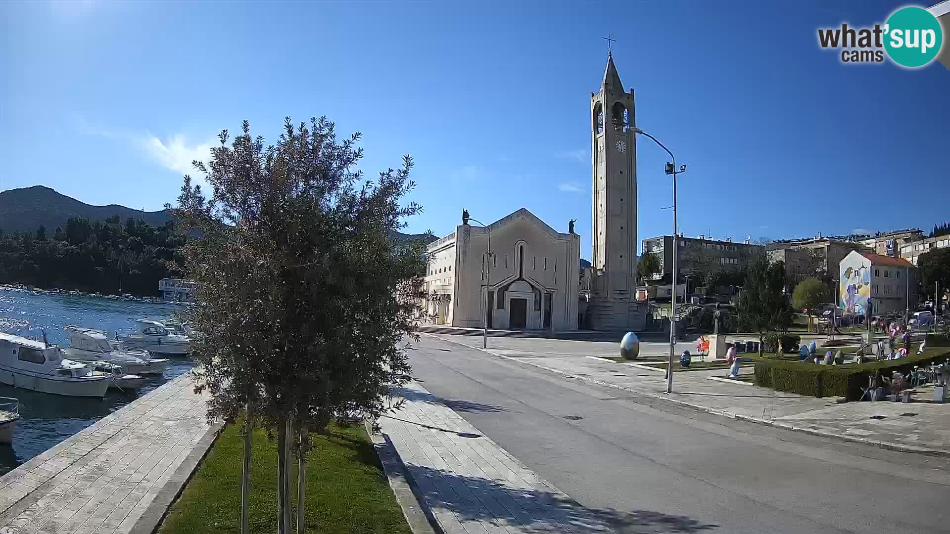 Webcam Ploče | Fesselnde Ausblicke auf Riva und die Kathedrale