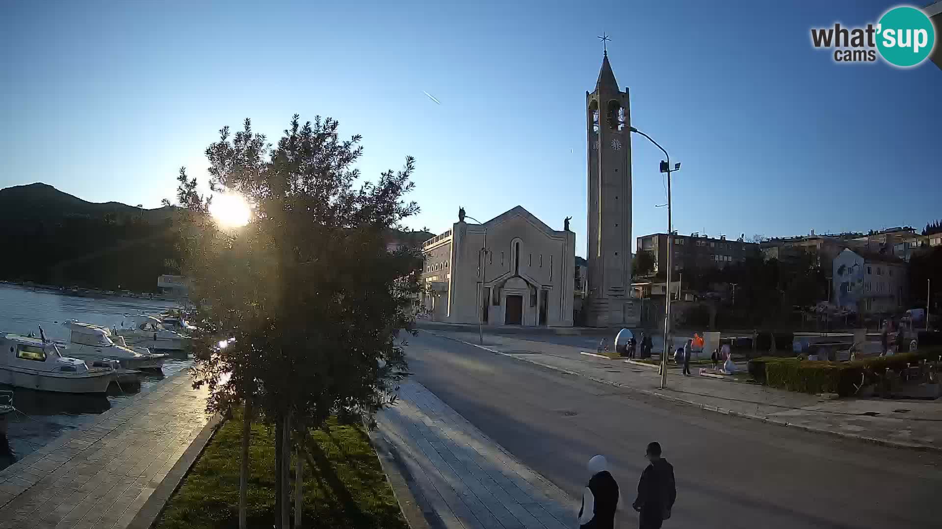 Web kamera Ploče | Očaravajući pogled na Rivu i Katedralu