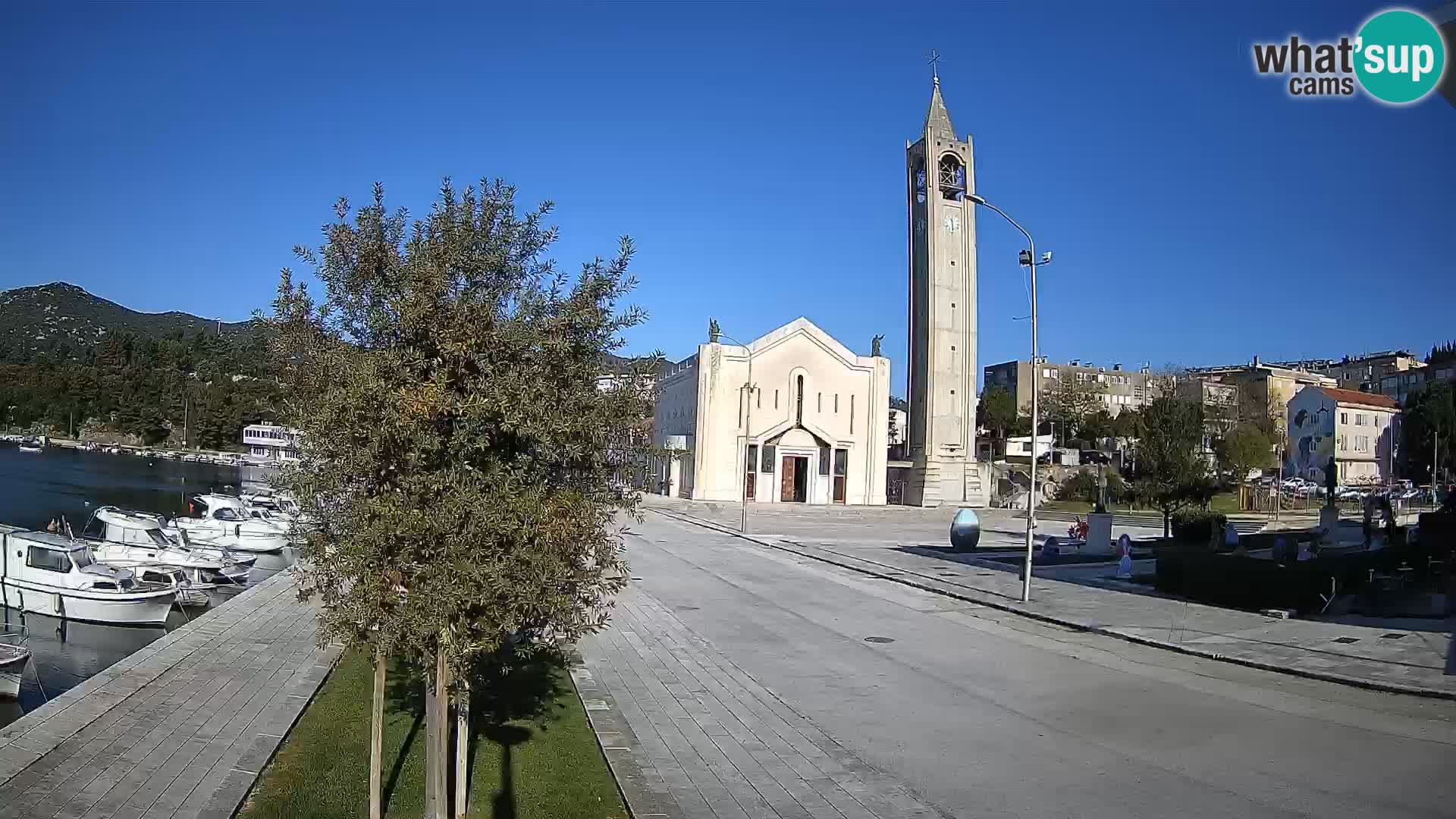 Livecam Ploce | Vues captivantes sur Riva et la cathédrale