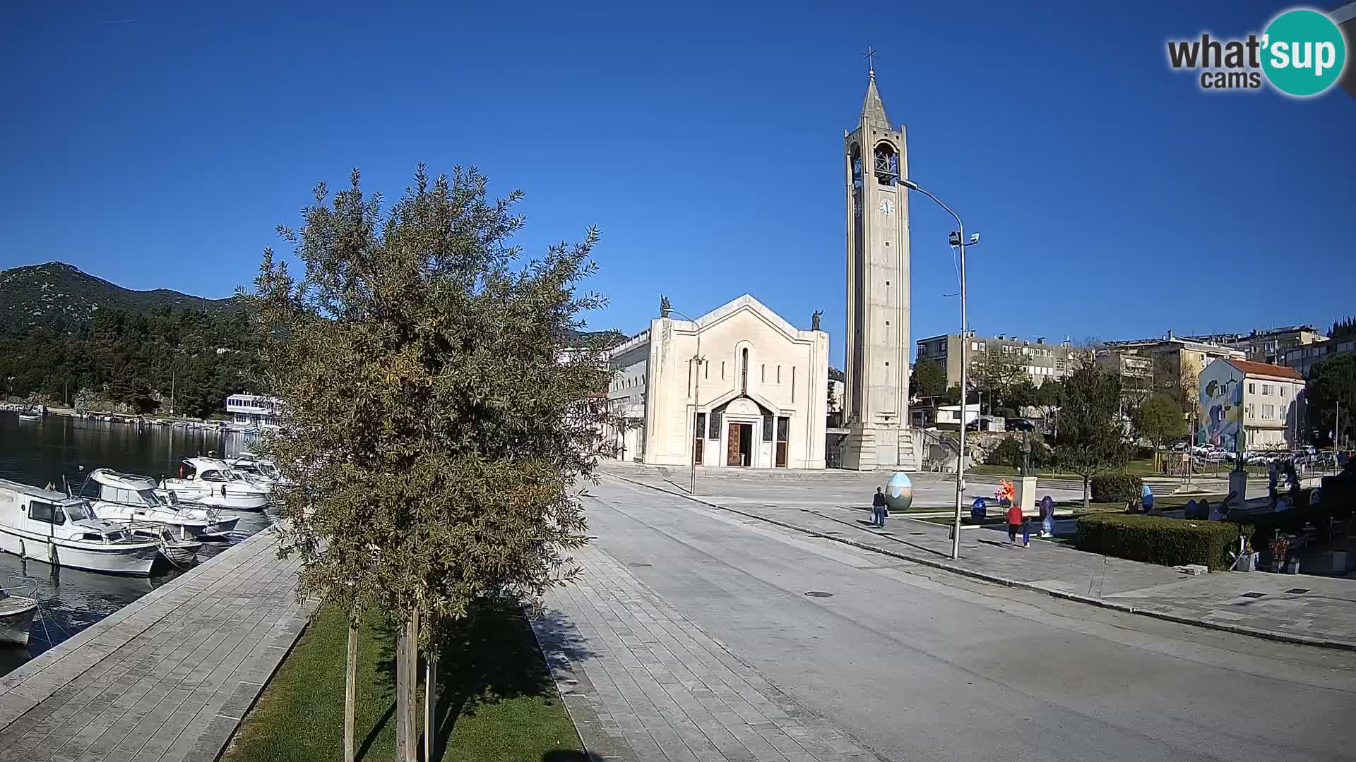 Webcam Ploče | Fesselnde Ausblicke auf Riva und die Kathedrale