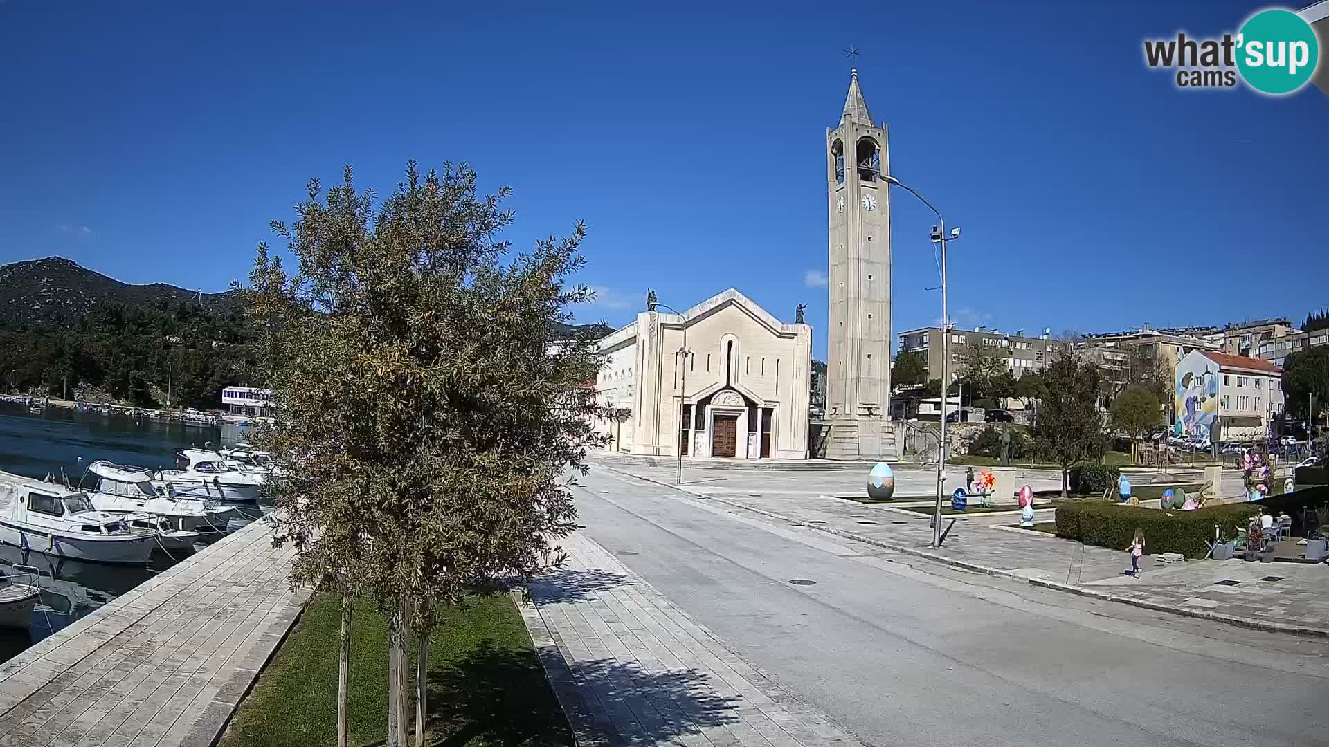 Webcam Ploče | Fesselnde Ausblicke auf Riva und die Kathedrale