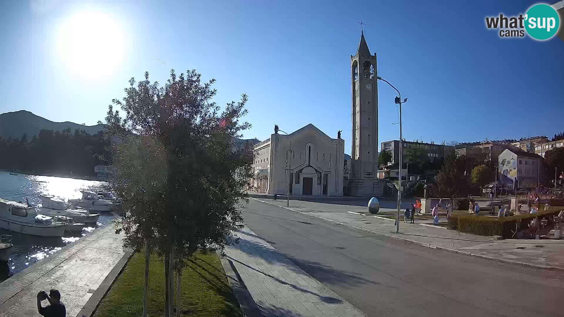 Ploče live Webcam | Accattivanti vedute della Riva e della Cattedrale