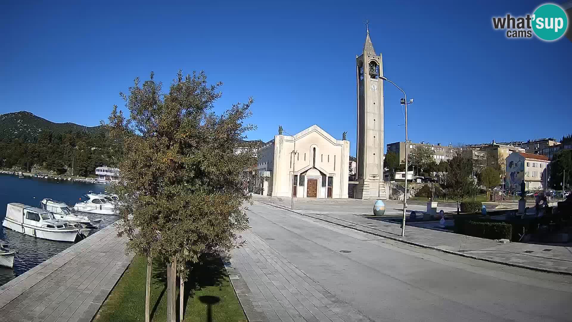 Ploče live Webcam | Accattivanti vedute della Riva e della Cattedrale