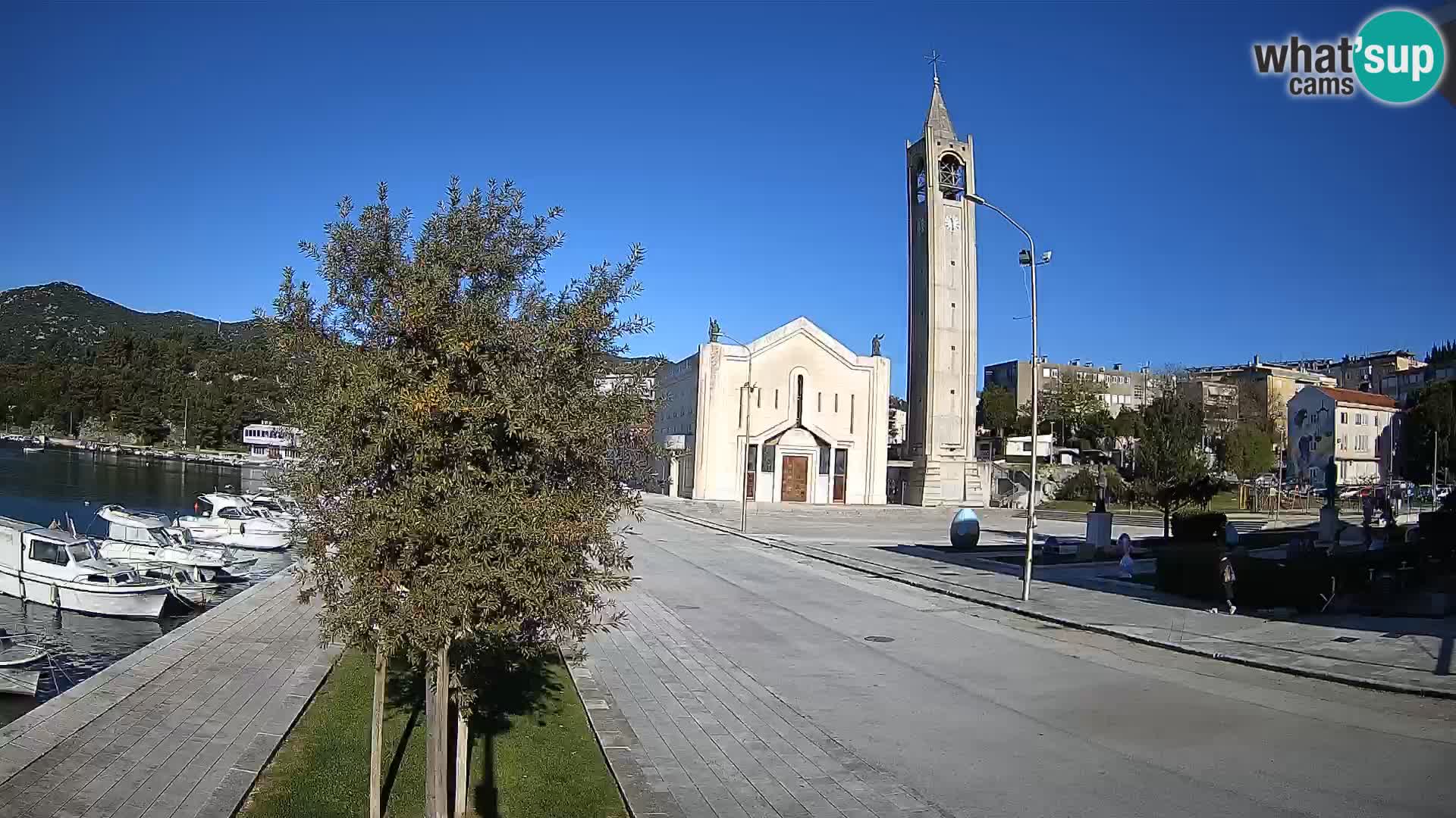 Web kamera Ploče | Očaravajući pogled na Rivu i Katedralu