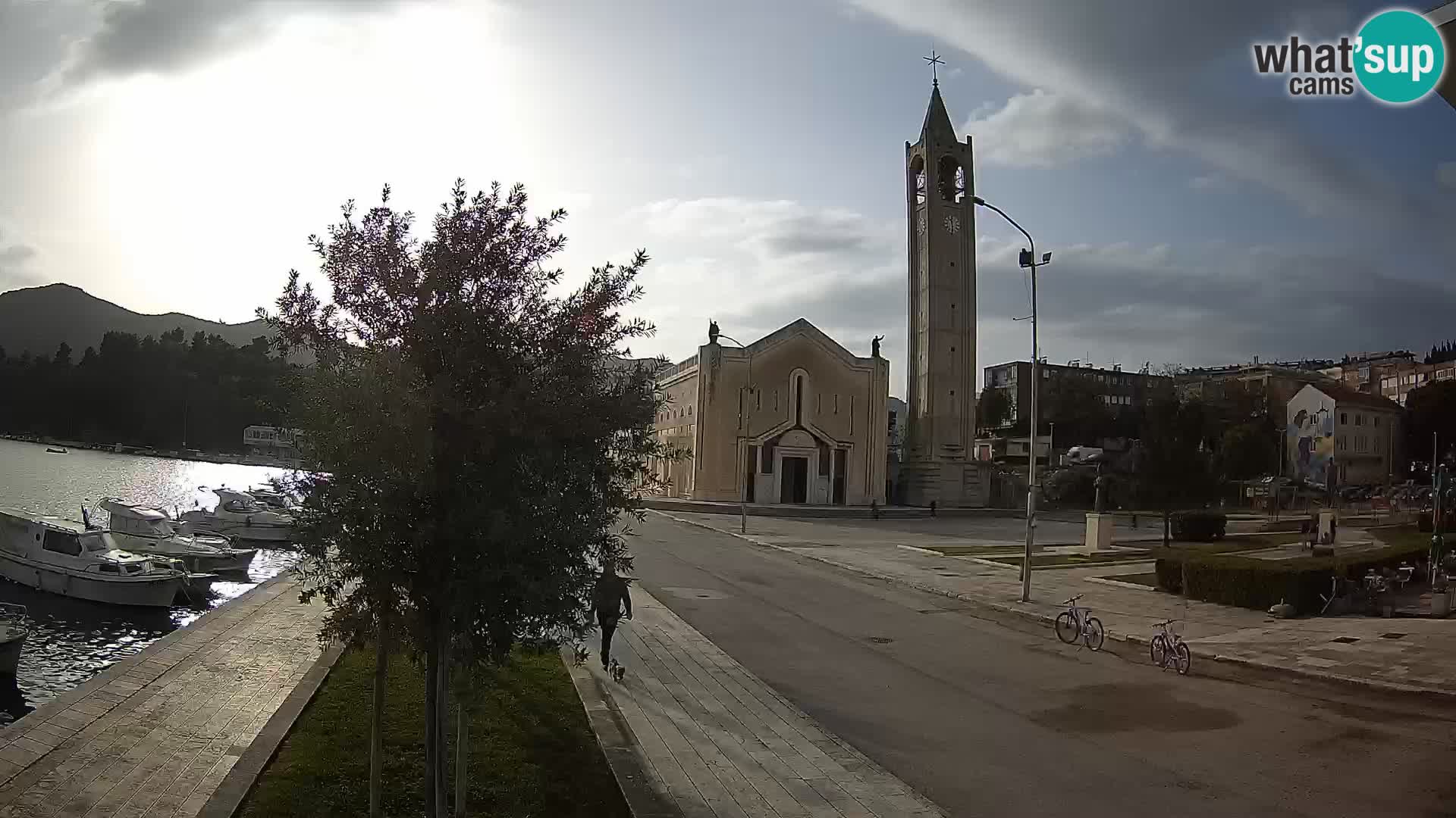Livecam Ploce | Vues captivantes sur Riva et la cathédrale