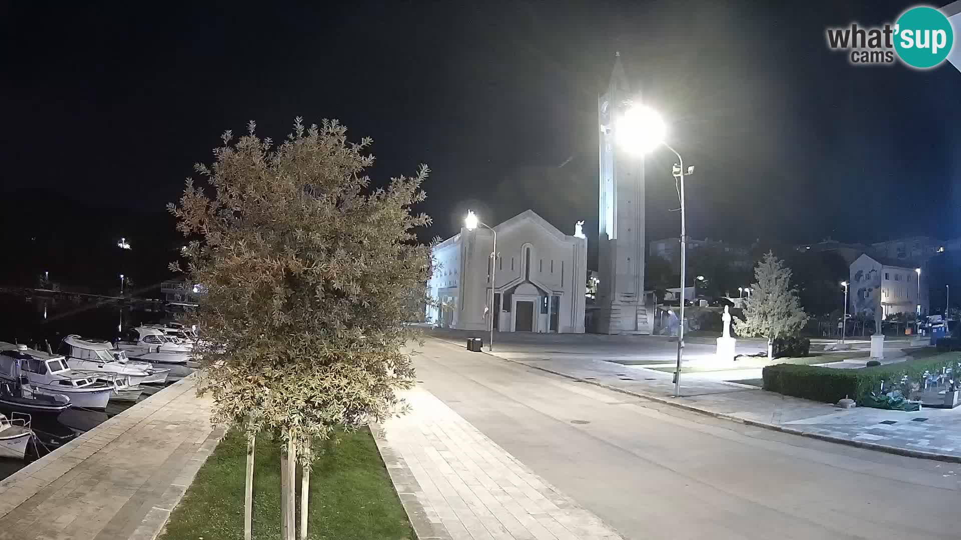 Spletna kamera Ploče | Osupljiv pogled na Rivo in katedralo