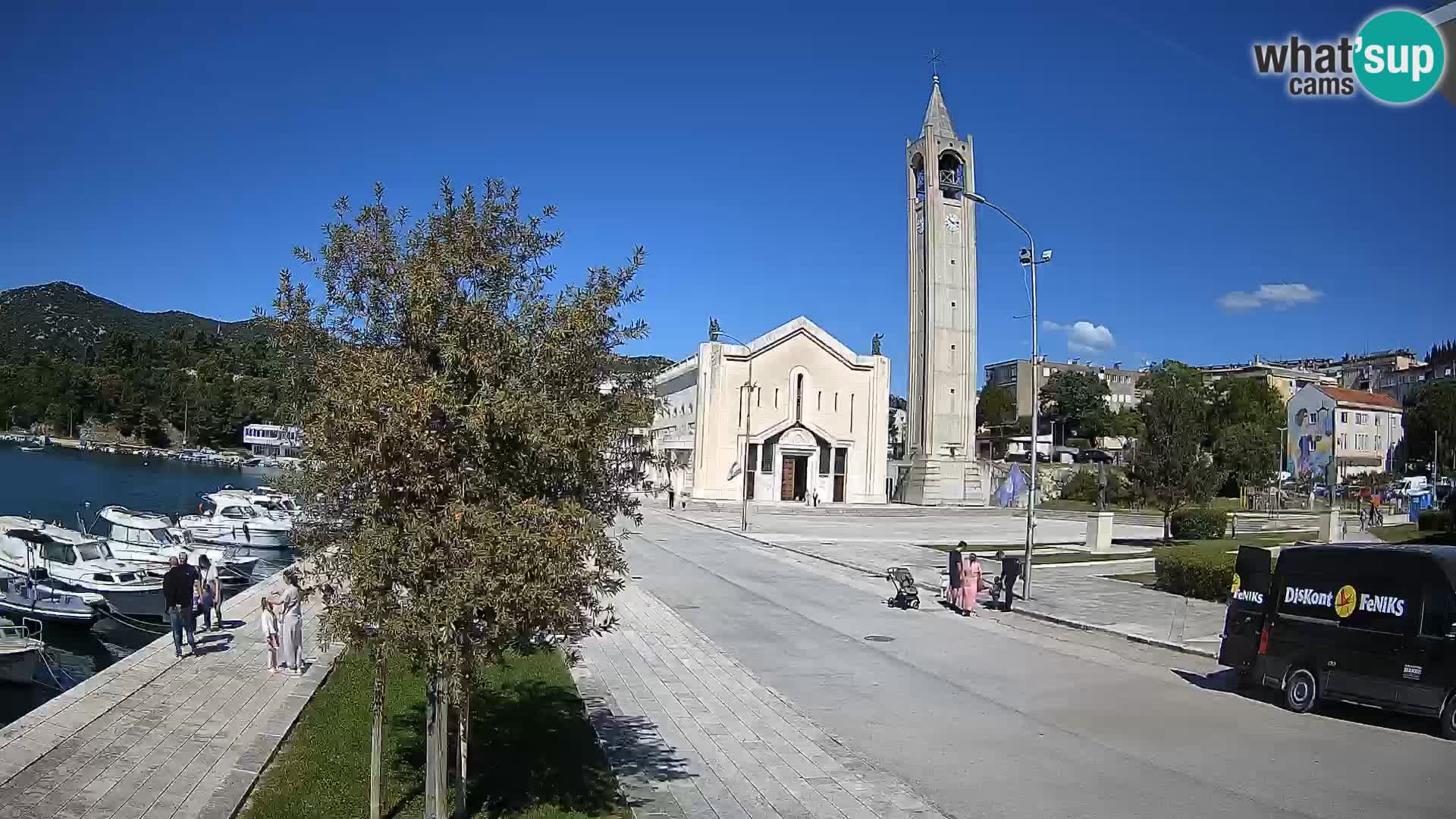 Web kamera Ploče | Očaravajući pogled na Rivu i Katedralu