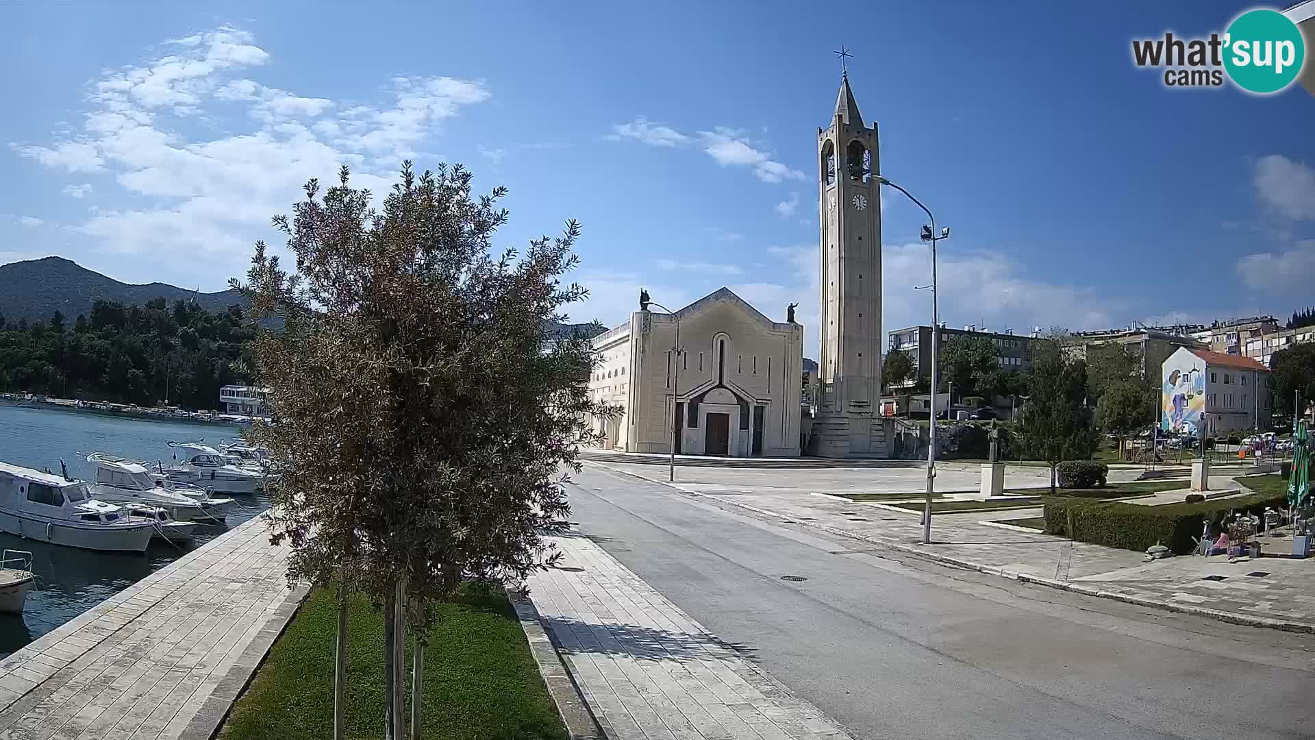 Webcam Ploče | Fesselnde Ausblicke auf Riva und die Kathedrale