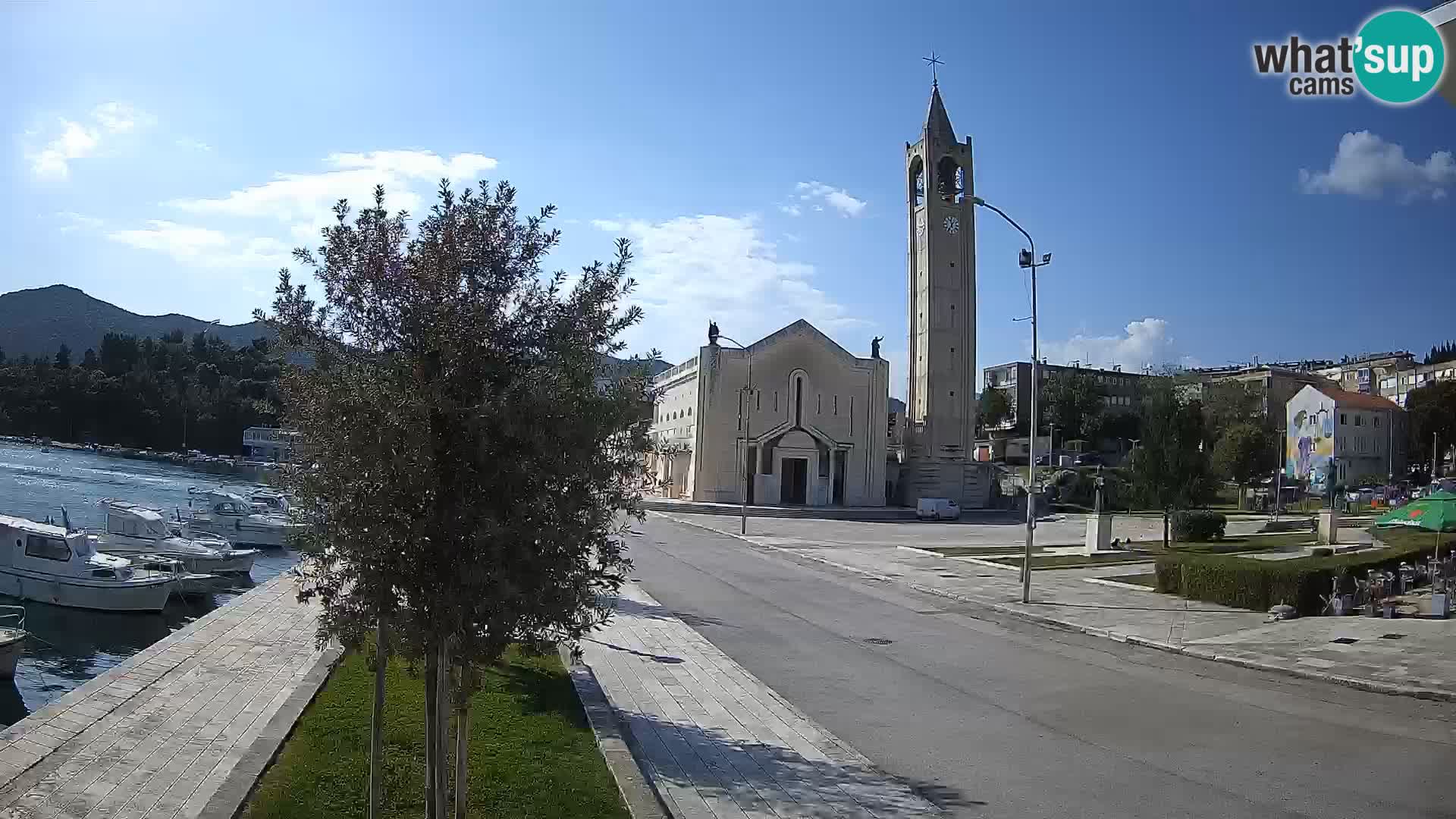 Webcam Ploče | Fesselnde Ausblicke auf Riva und die Kathedrale