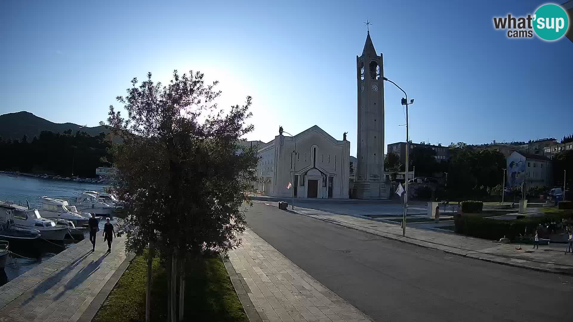 Web kamera Ploče | Očaravajući pogled na Rivu i Katedralu