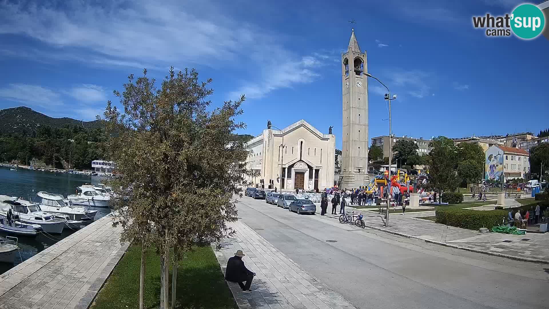 Ploče Cámara web | Vistas cautivadoras de Riva y la Catedral