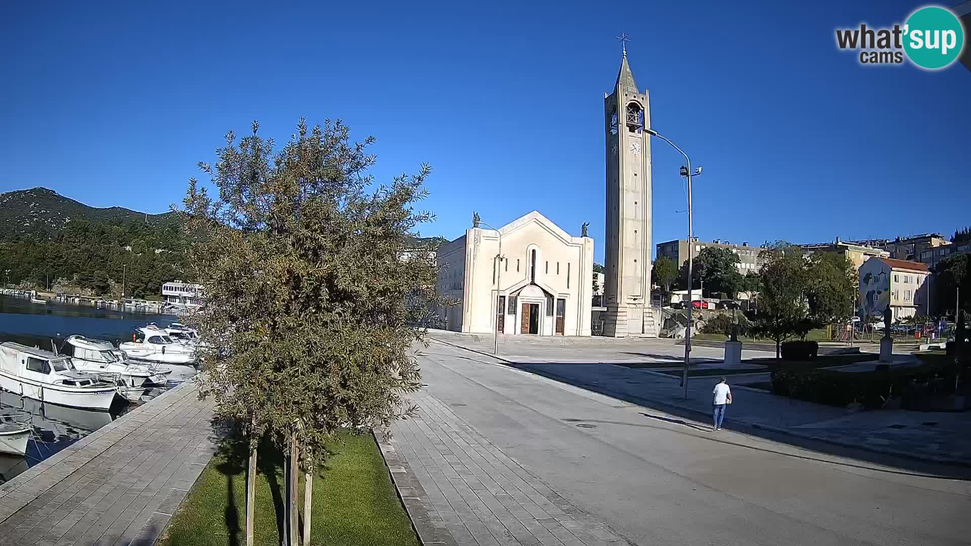 Livecam Ploce | Vues captivantes sur Riva et la cathédrale