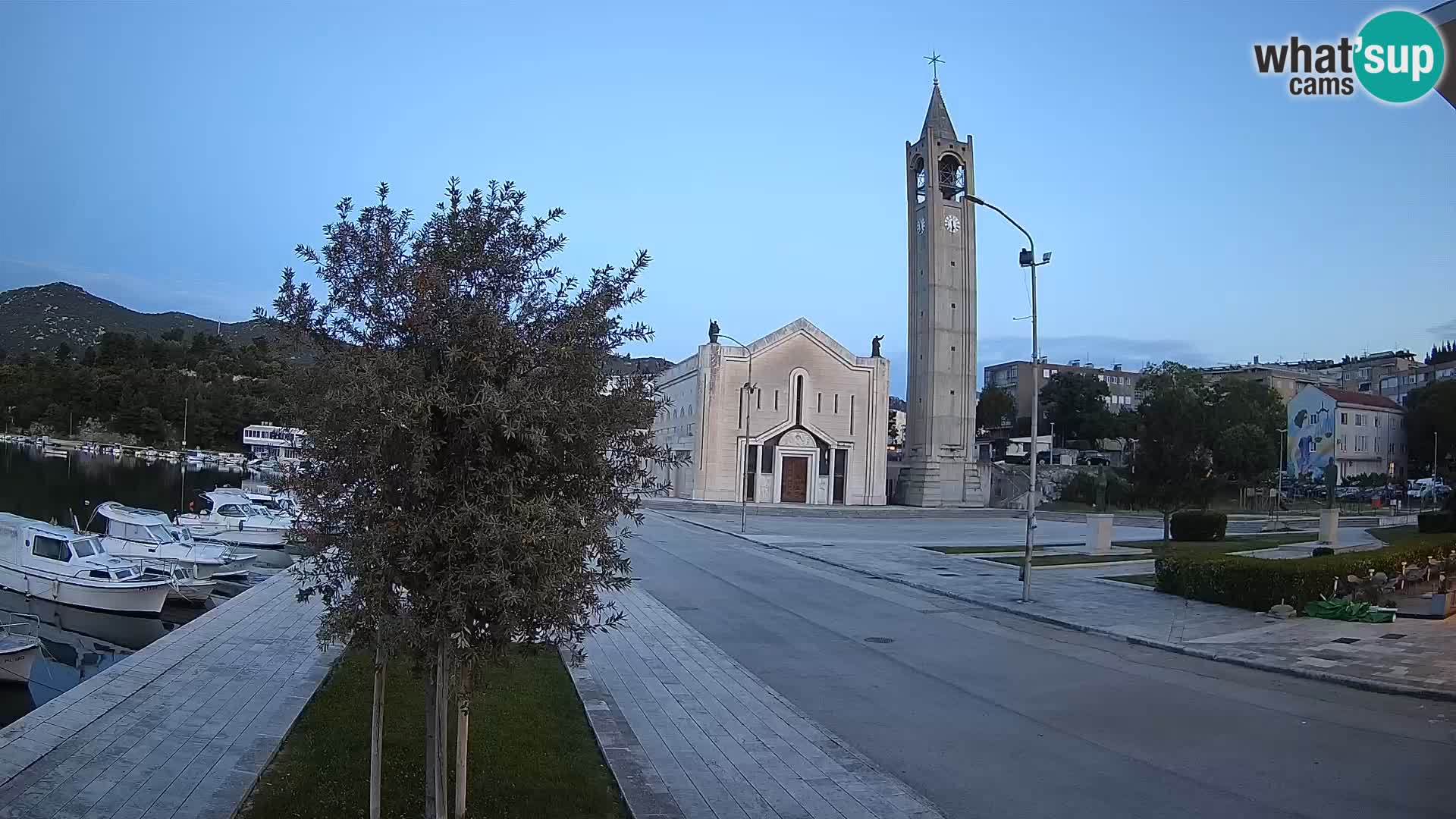 Web kamera Ploče | Očaravajući pogled na Rivu i Katedralu