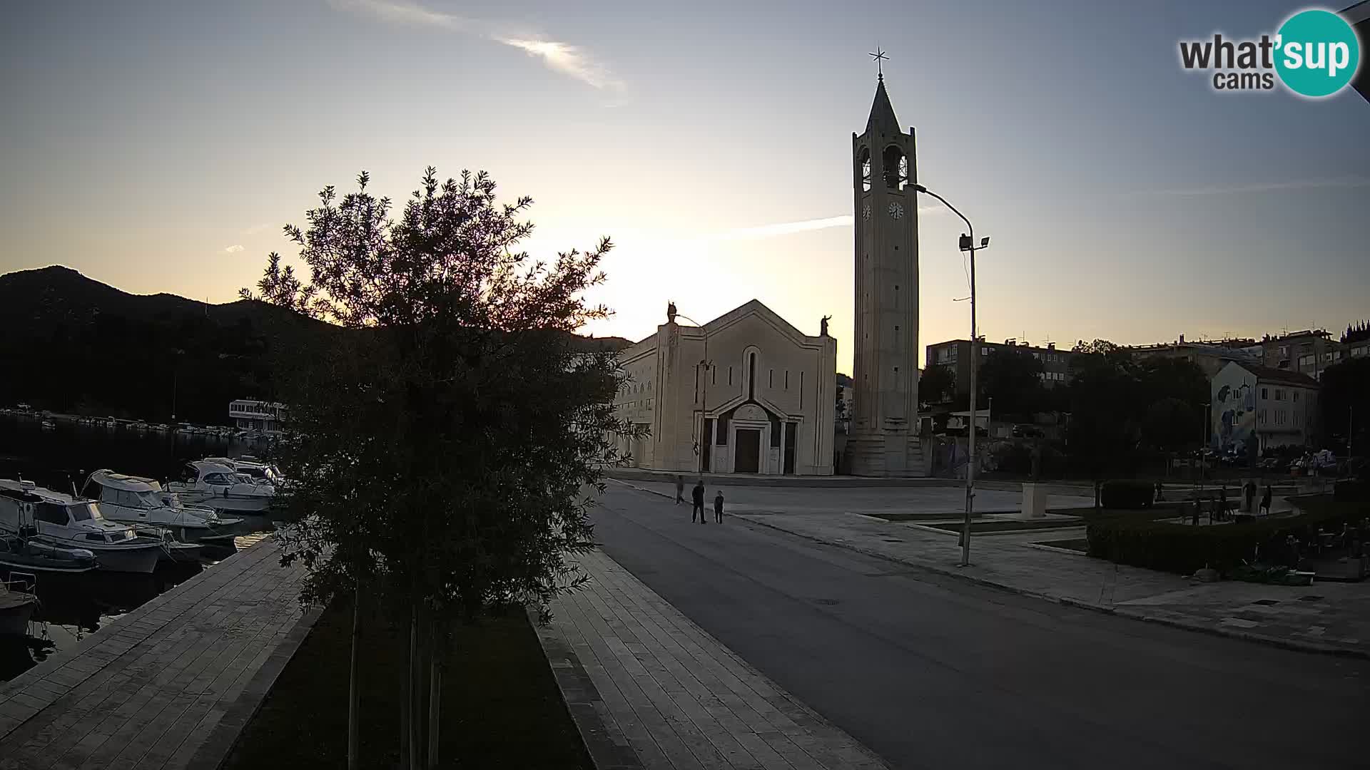 Livecam Ploce | Vues captivantes sur Riva et la cathédrale