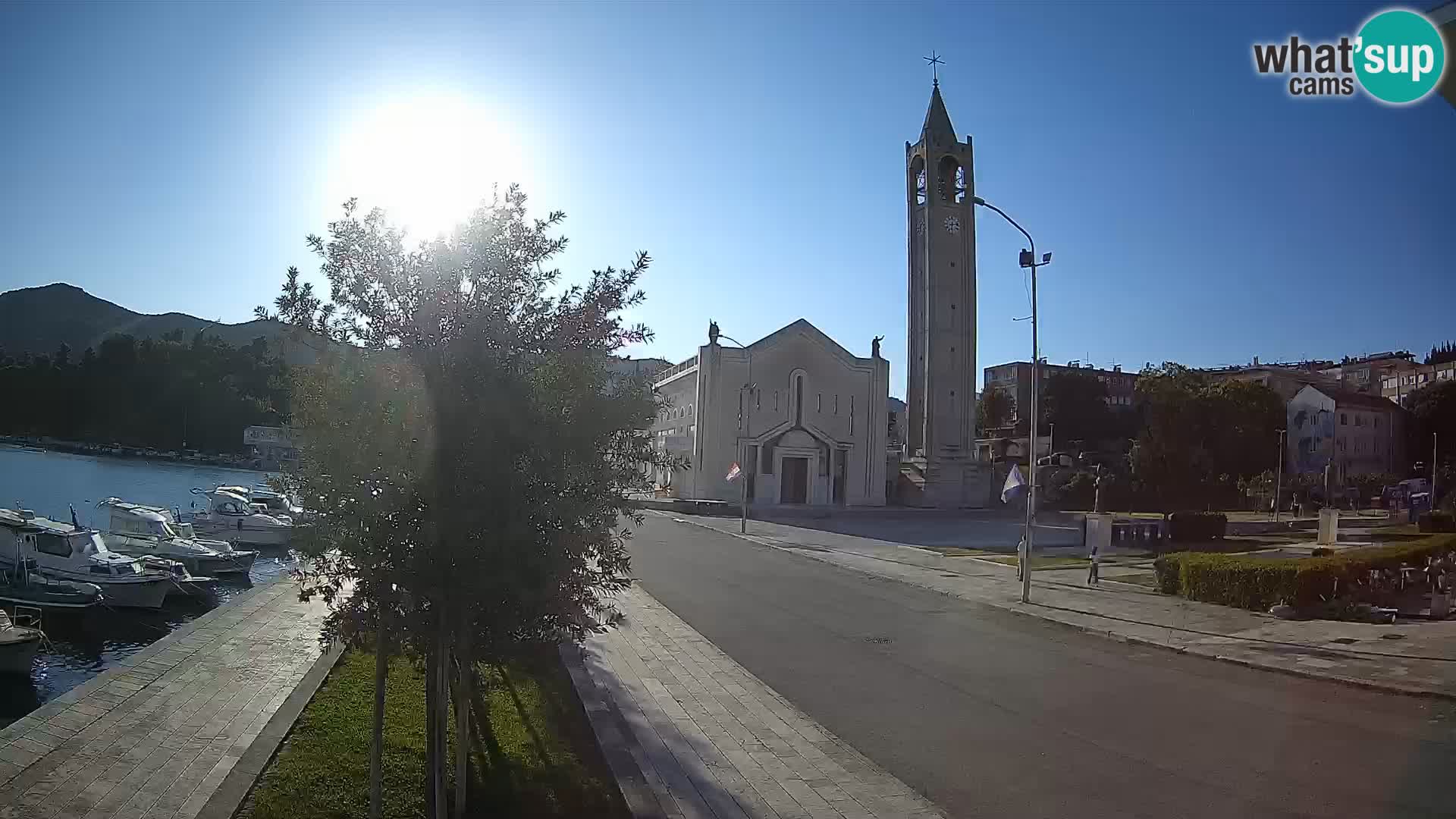 Webcam Ploče | Fesselnde Ausblicke auf Riva und die Kathedrale