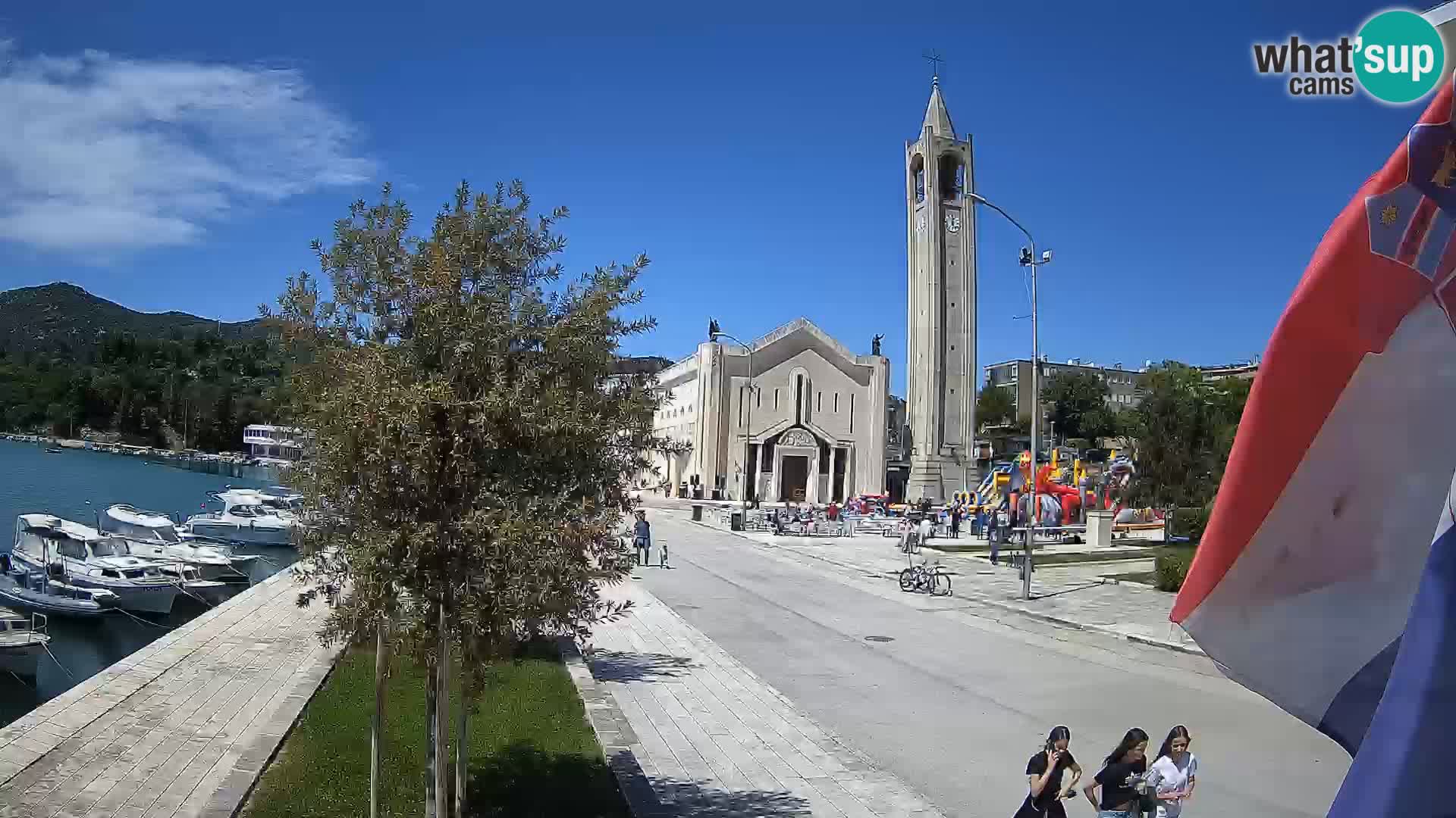 Livecam Ploce | Vues captivantes sur Riva et la cathédrale