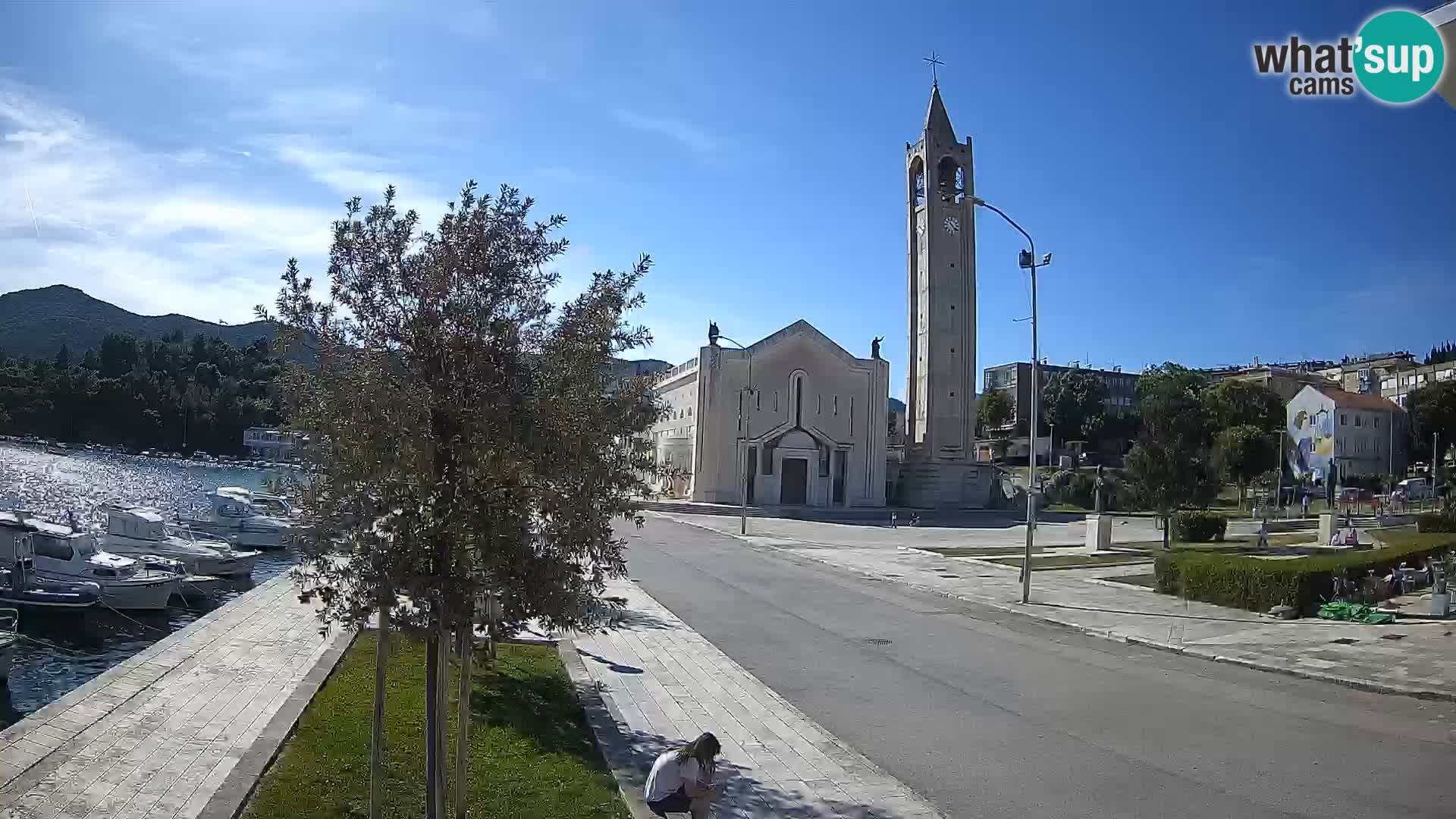 Livecam Ploce | Vues captivantes sur Riva et la cathédrale