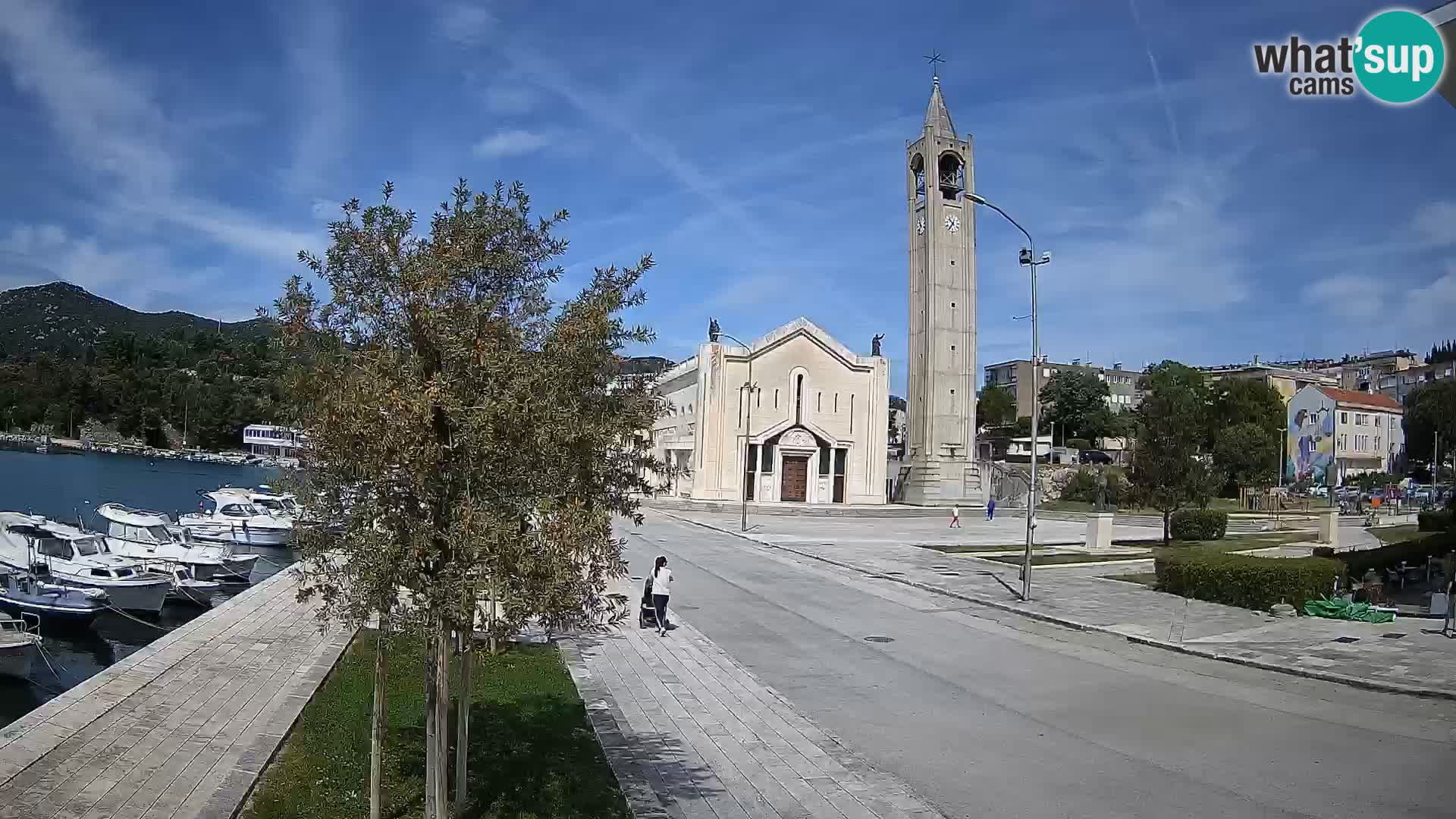 Webcam Ploče | Fesselnde Ausblicke auf Riva und die Kathedrale
