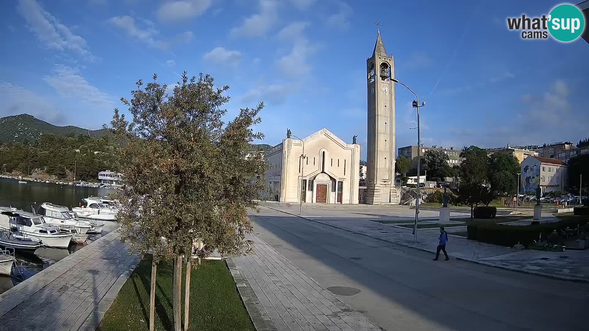 Livecam Ploce | Vues captivantes sur Riva et la cathédrale