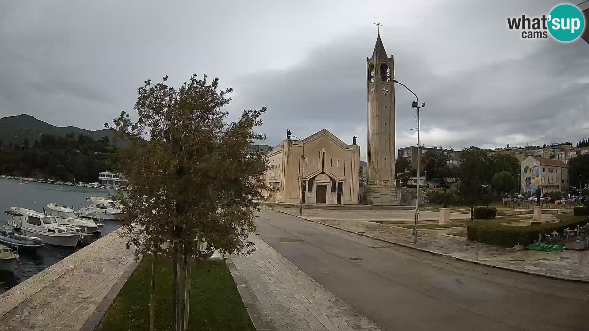 Livecam Ploce | Vues captivantes sur Riva et la cathédrale