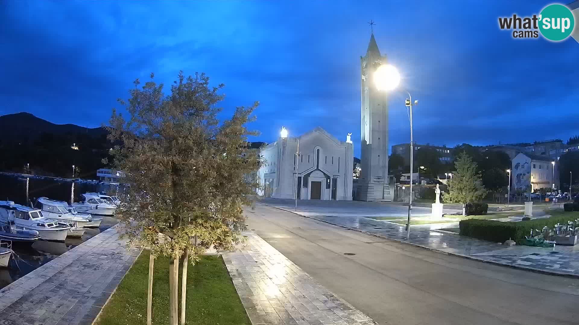 Livecam Ploce | Vues captivantes sur Riva et la cathédrale