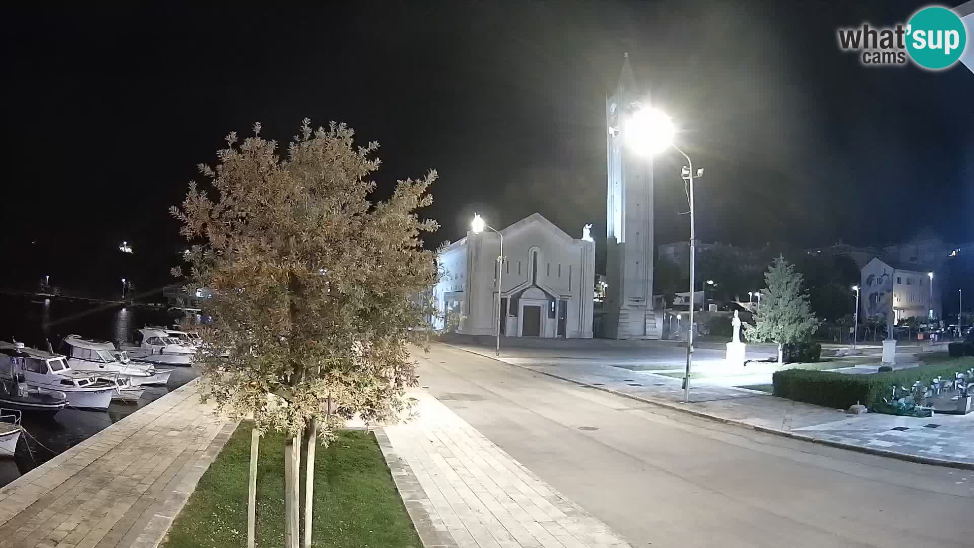 Spletna kamera Ploče | Osupljiv pogled na Rivo in katedralo