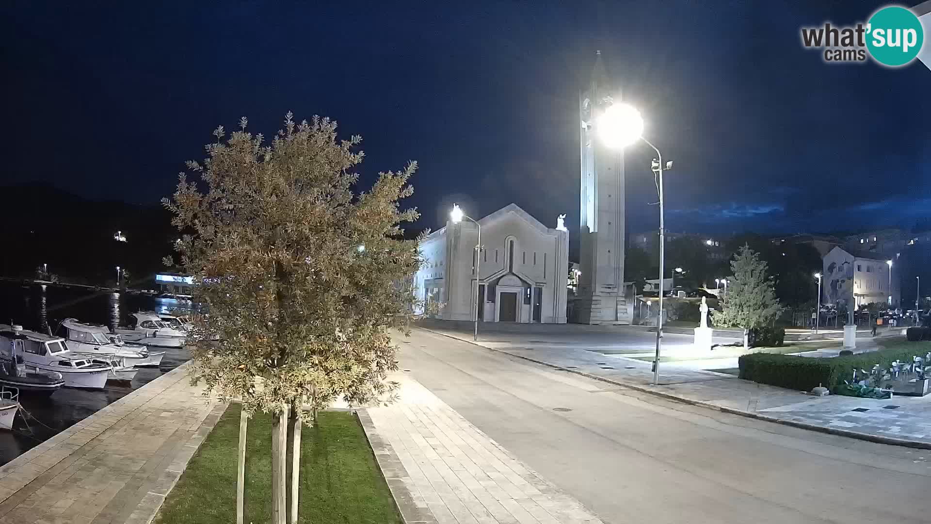 Spletna kamera Ploče | Osupljiv pogled na Rivo in katedralo