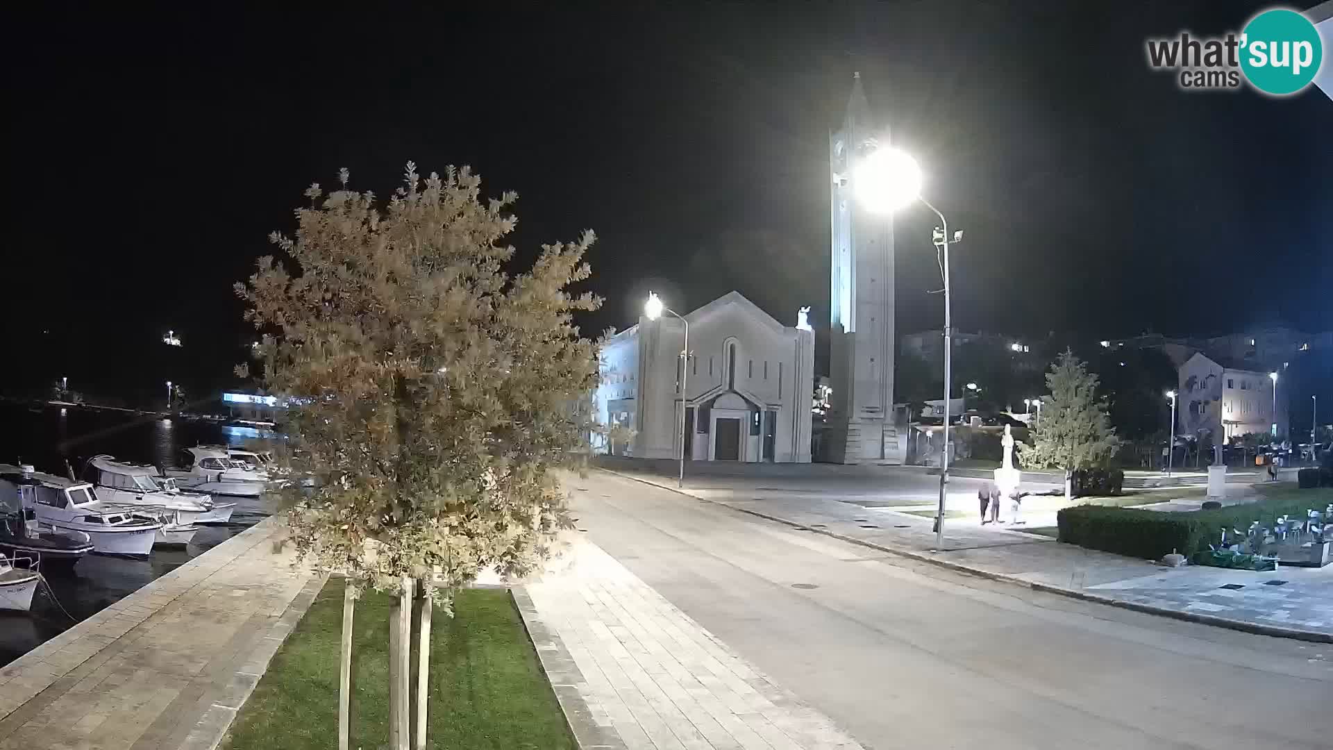 Spletna kamera Ploče | Osupljiv pogled na Rivo in katedralo