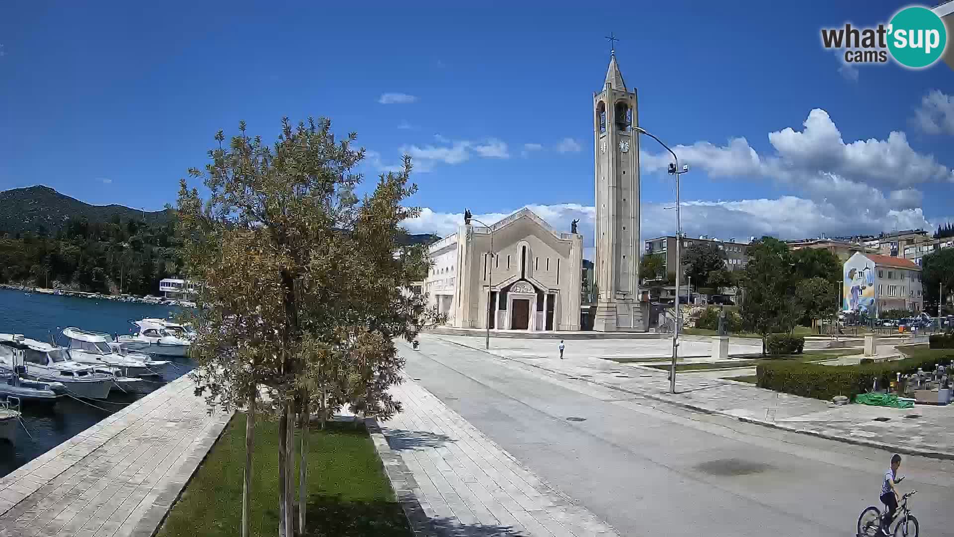 Livecam Ploce | Vues captivantes sur Riva et la cathédrale