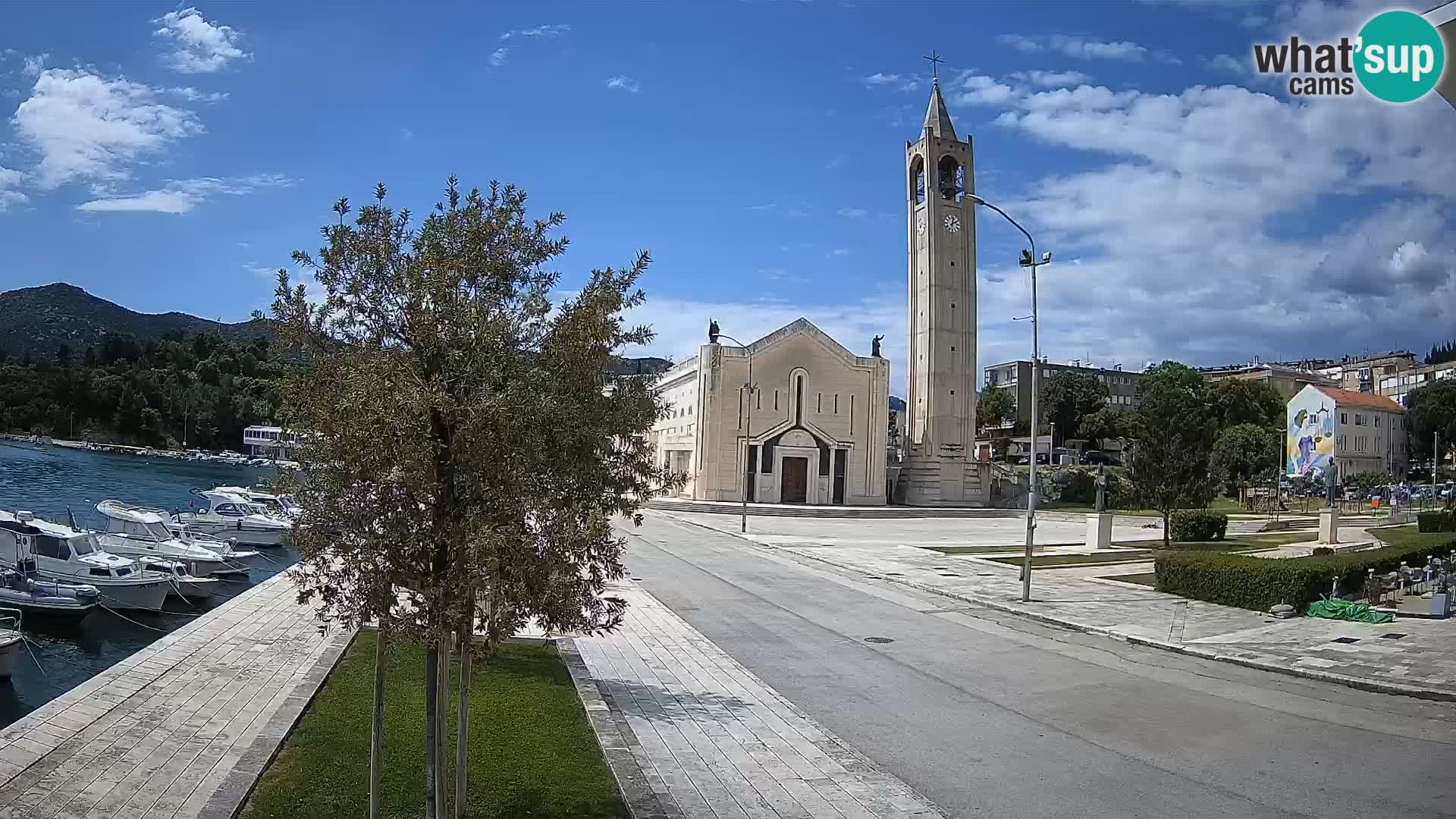 Livecam Ploce | Vues captivantes sur Riva et la cathédrale