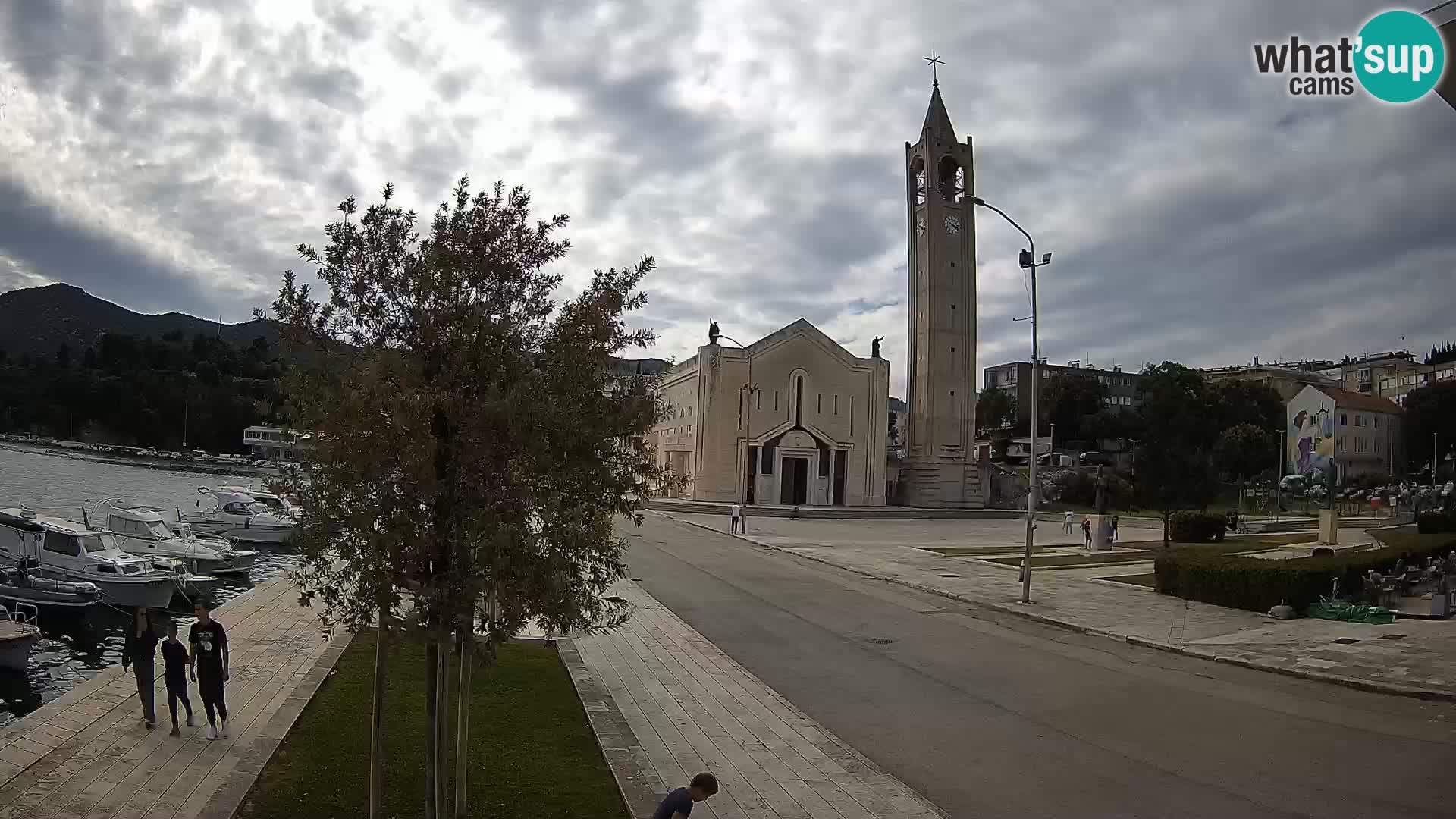 Livecam Ploce | Vues captivantes sur Riva et la cathédrale