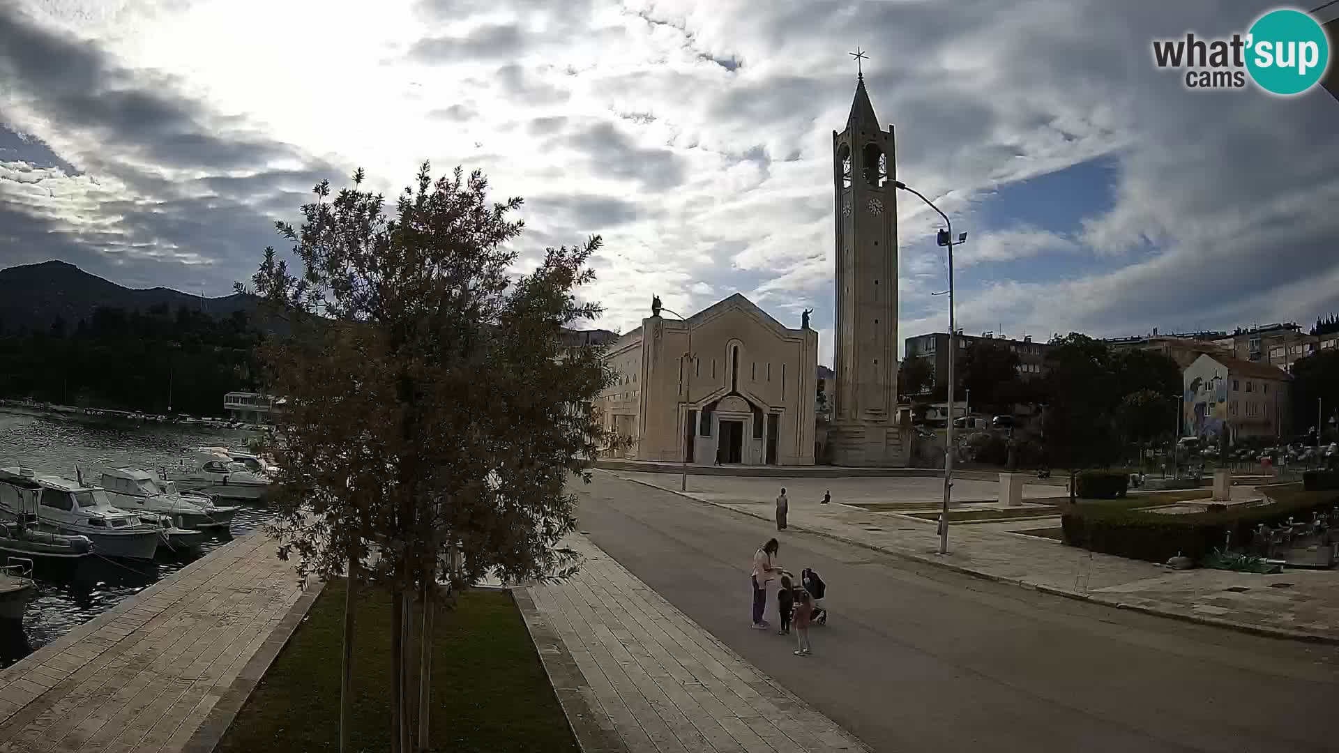 Livecam Ploce | Vues captivantes sur Riva et la cathédrale