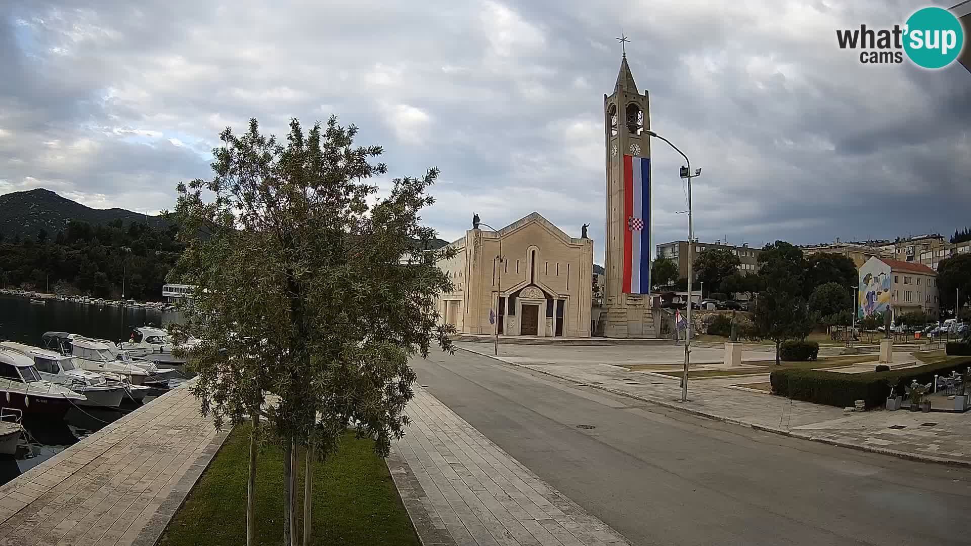 Livecam Ploce | Vues captivantes sur Riva et la cathédrale