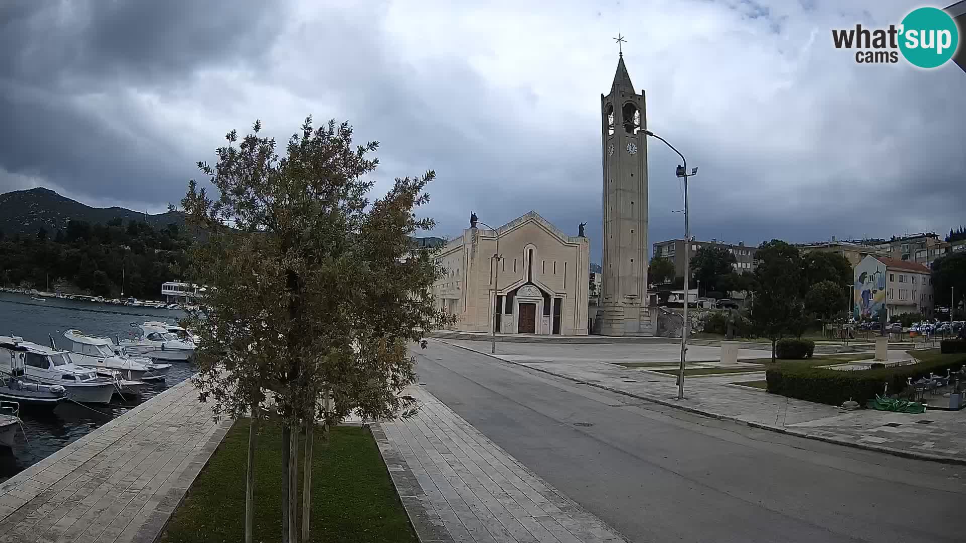Webcam Ploče | Fesselnde Ausblicke auf Riva und die Kathedrale