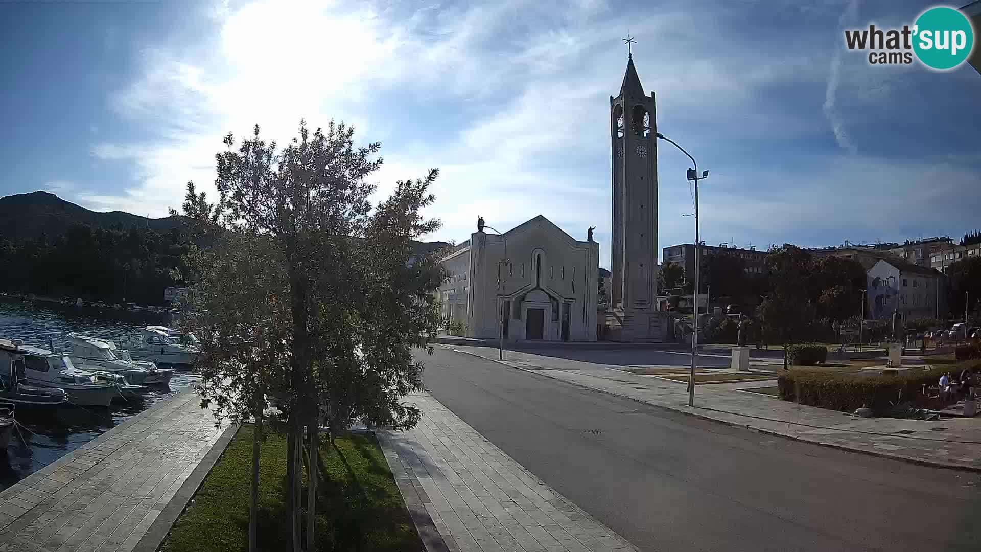 Livecam Ploce | Vues captivantes sur Riva et la cathédrale