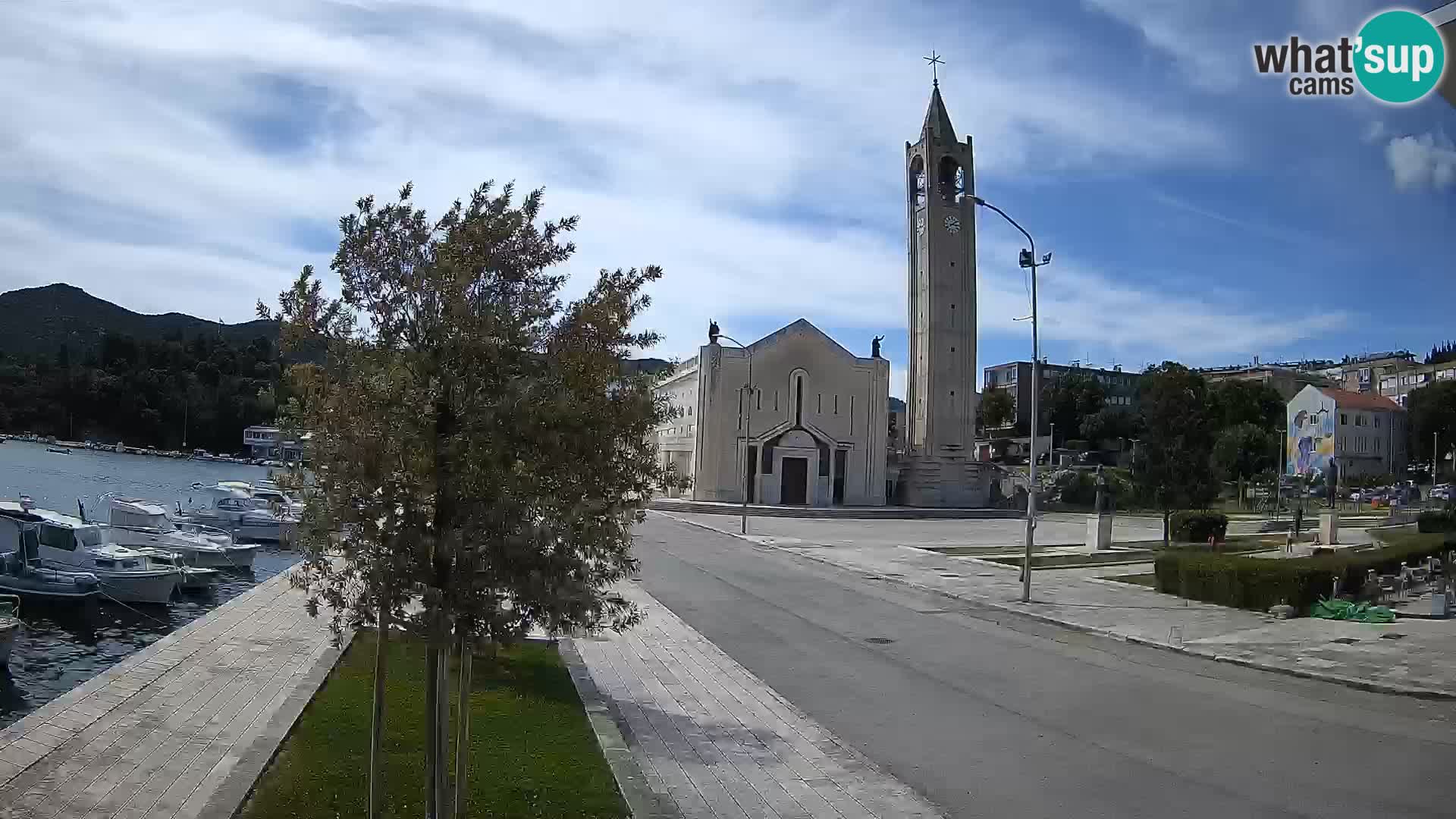 Spletna kamera Ploče | Osupljiv pogled na Rivo in katedralo
